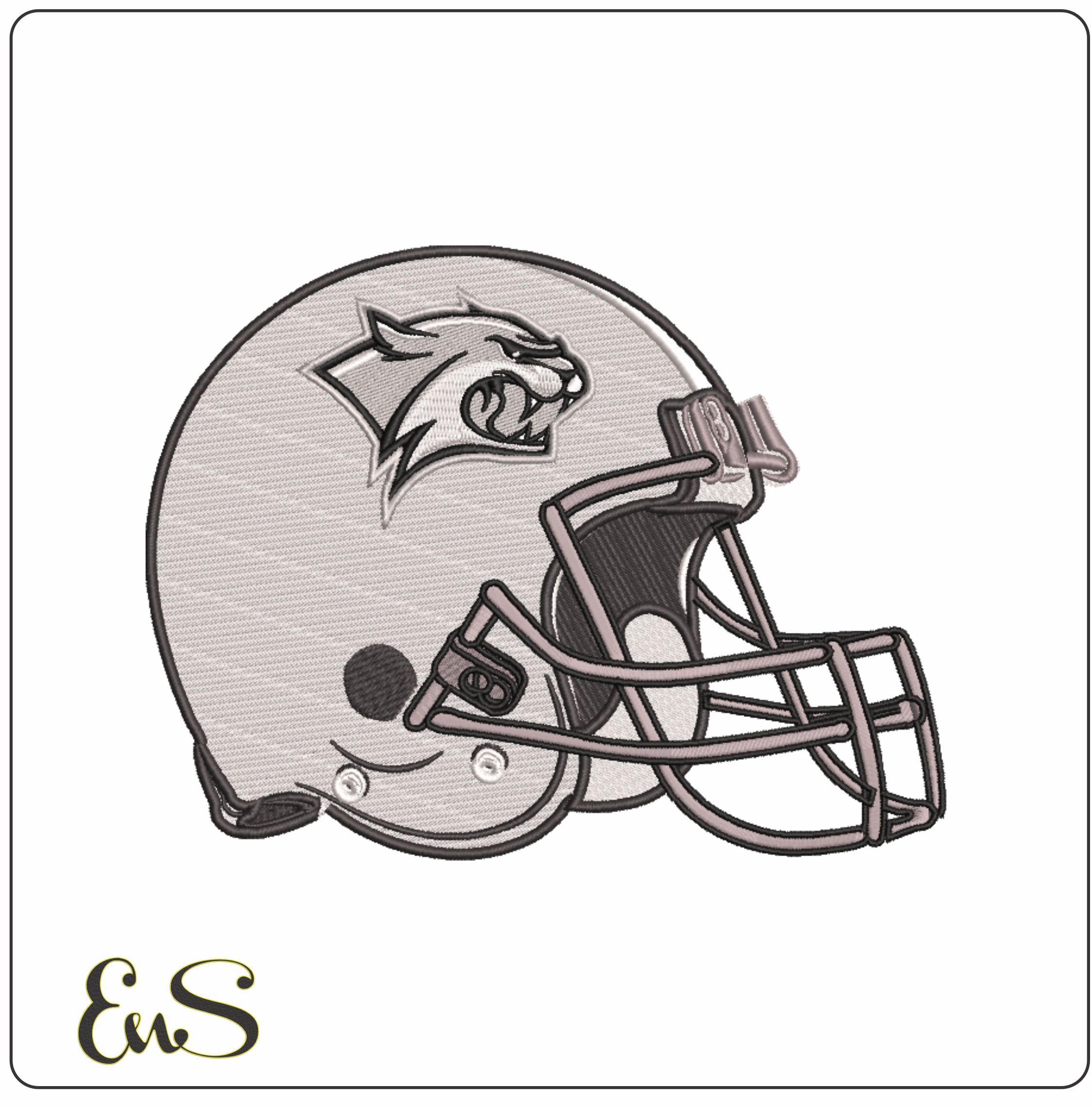 Af Helmet New Hampshire Wildcats 2019 On University Of New Hampshire