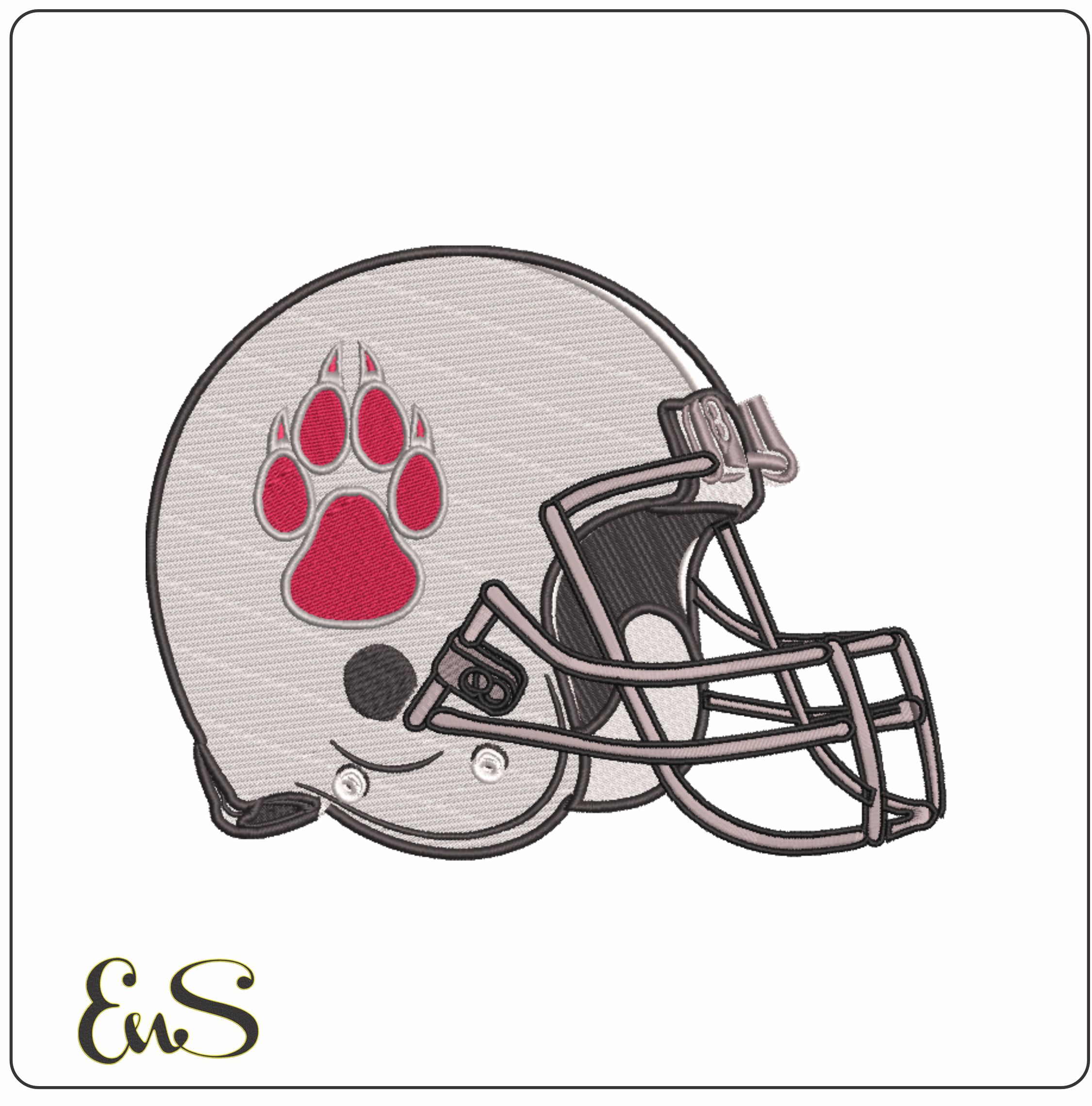 Af Helmet New Mexico Lobos Paws University Of New Mexico