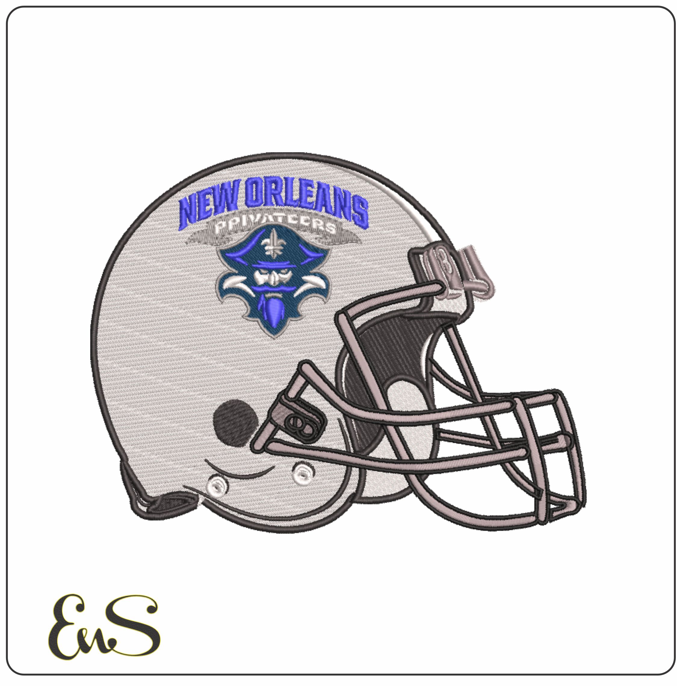 Af Helmet New Orleans Privateers 2013 On University Of New Orleans