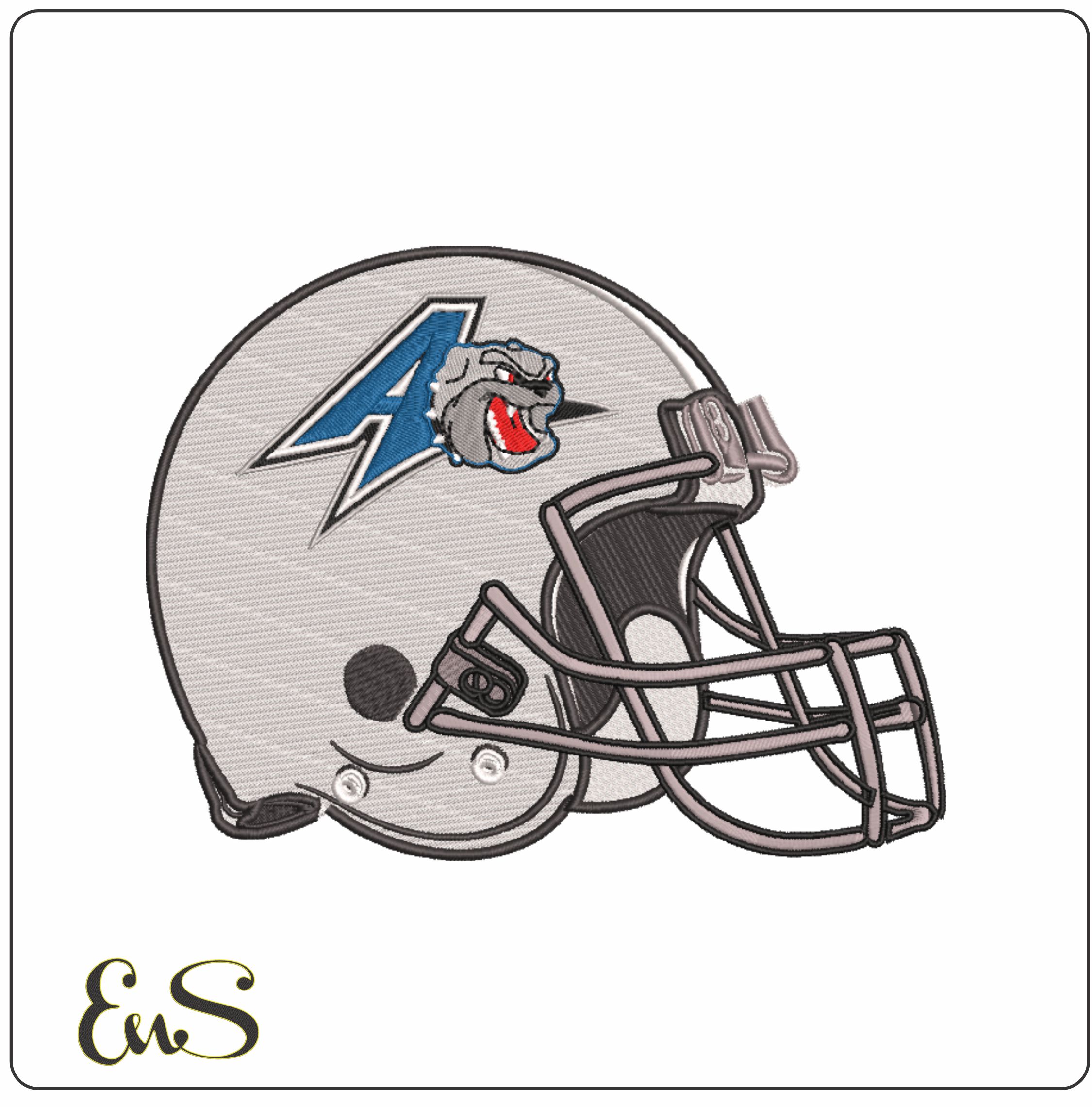 Af Helmet North Carolina Asheville Bulldogs 2013 On University Of North Carolina