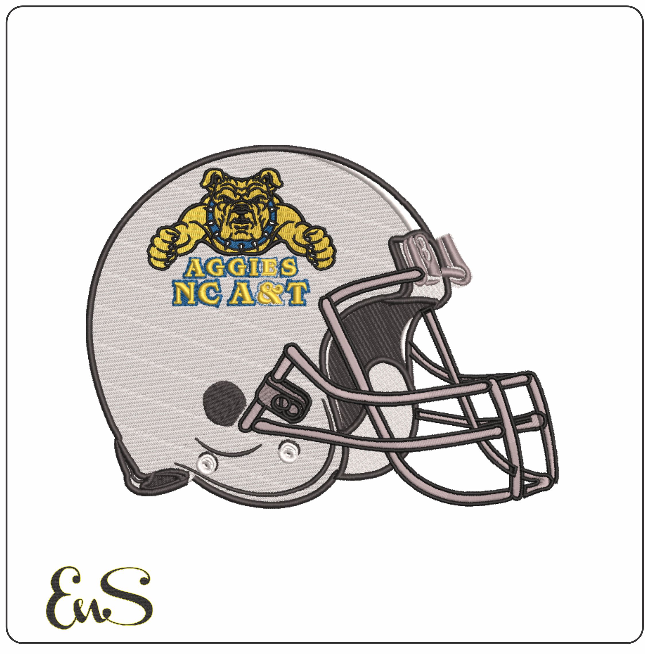 Af Helmet North Carolina At Aggies 2005 On Nc Agraculture And Tech Uni