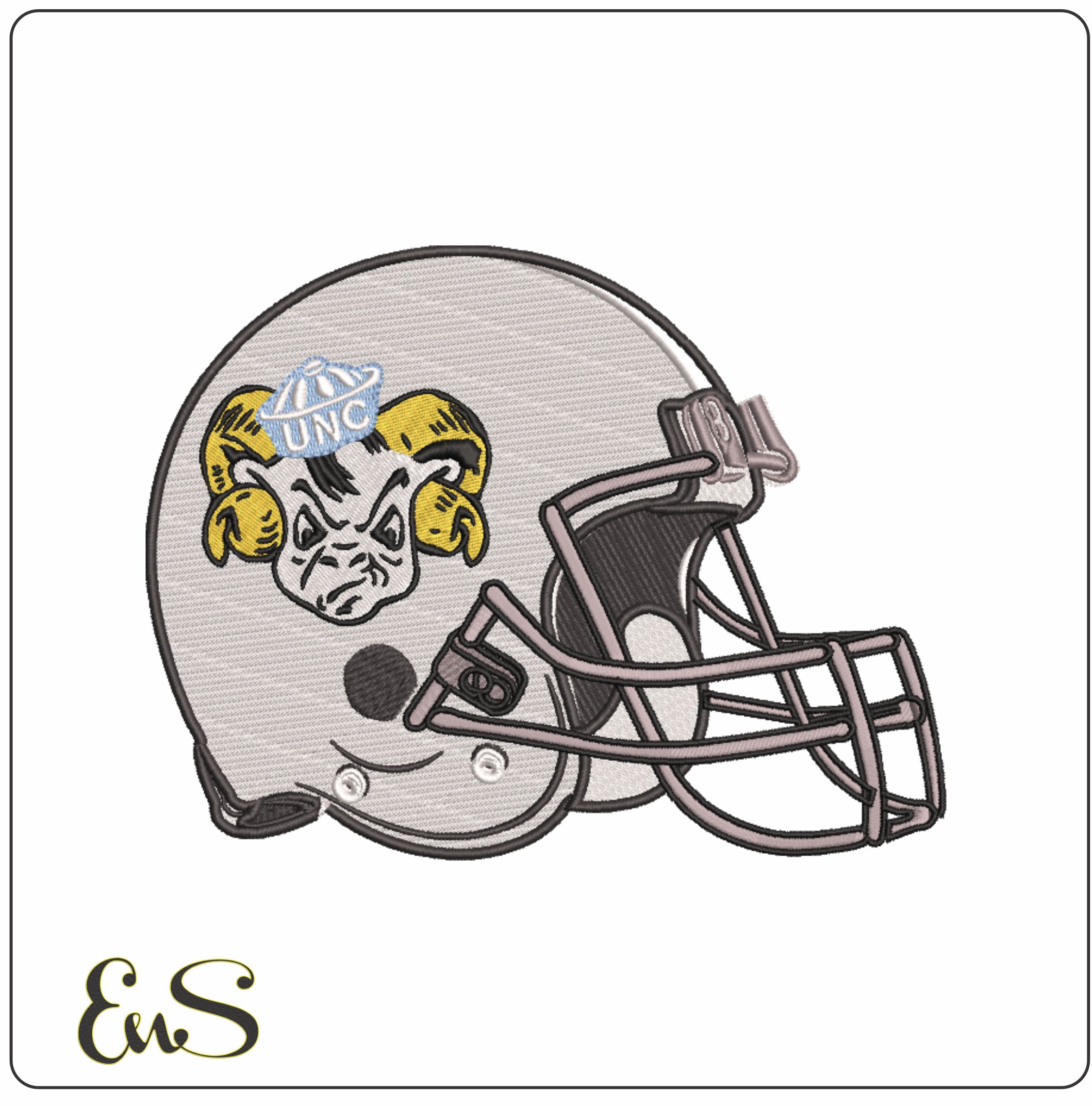 Af Helmet North Carolina Tar Heels 1954 To 1967 University Of North Carolina