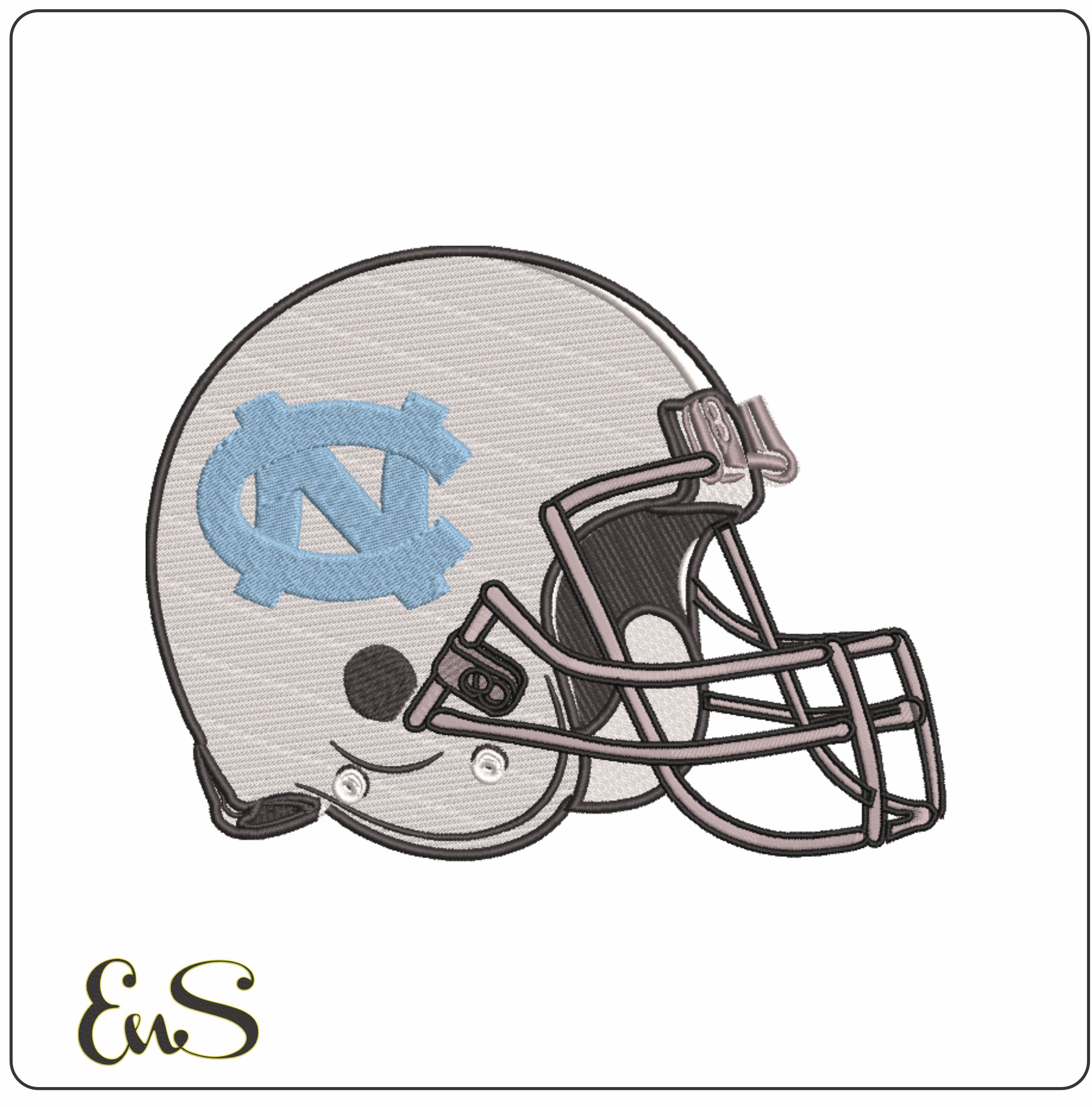 Af Helmet North Carolina Tar Heels 2004 To 2015 University Of North Carolina