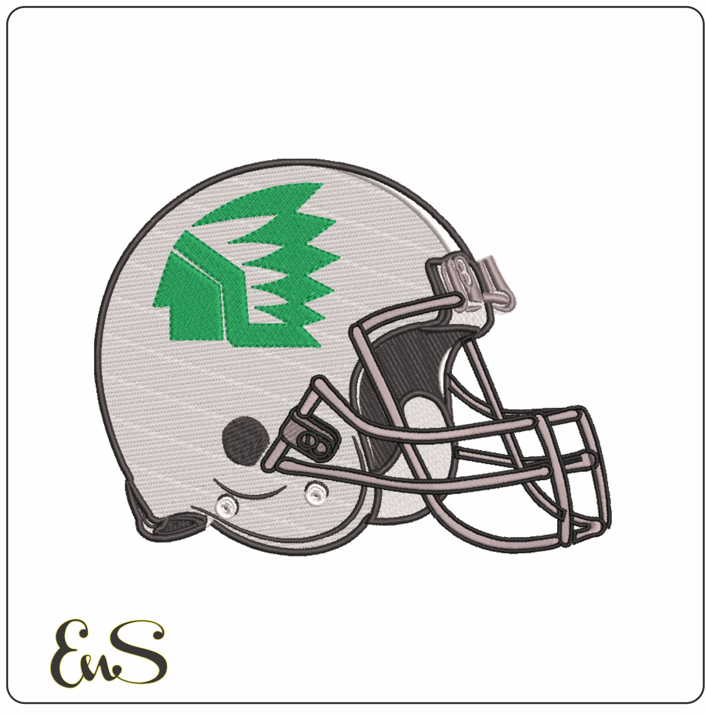 Af Helmet North Dakota Fighting Hawks 1972 To 1999 University Of North Dakota