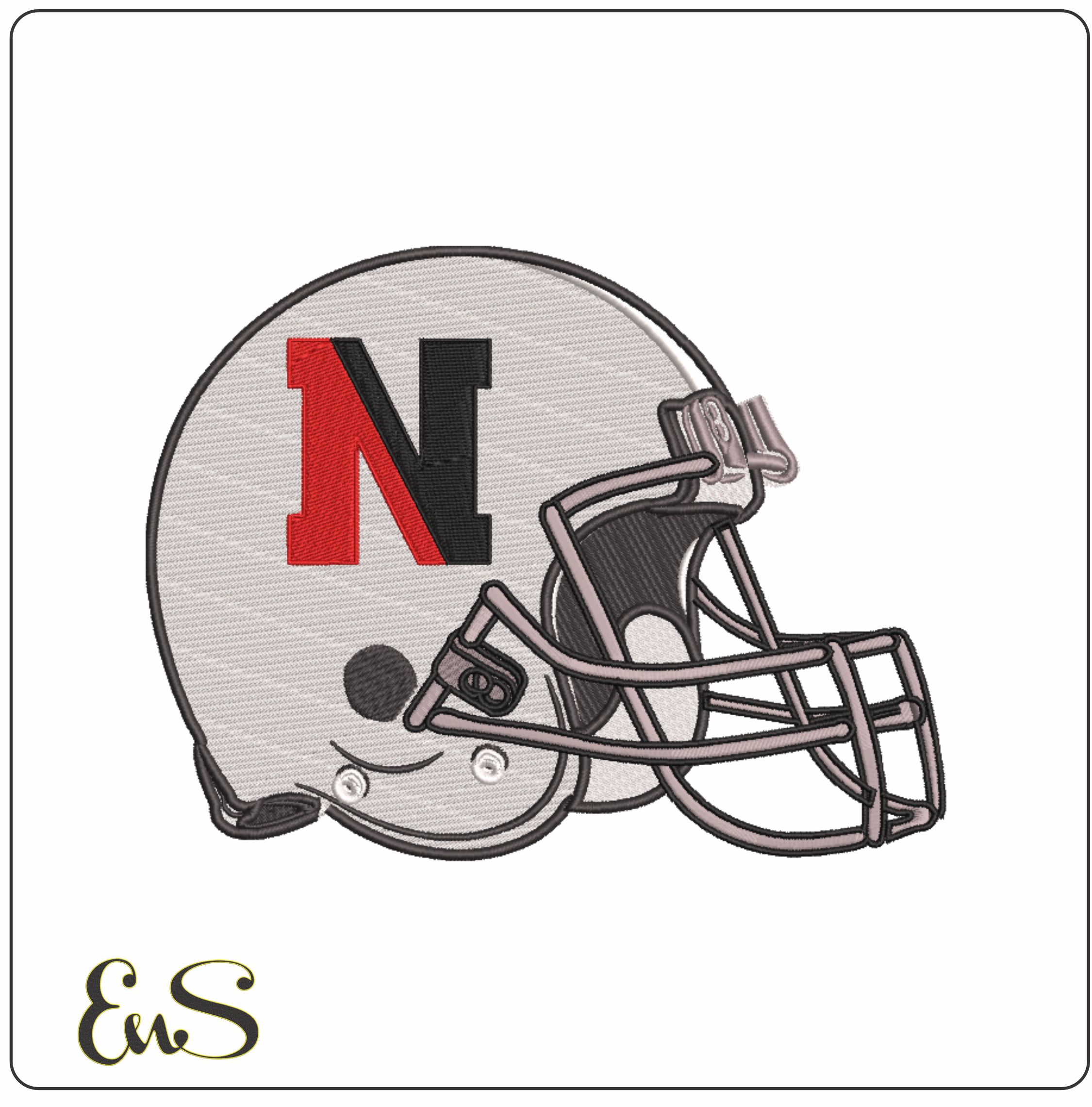 Af Helmet Northeastern Huskies Logo 2007 To 2017 Northeastern University