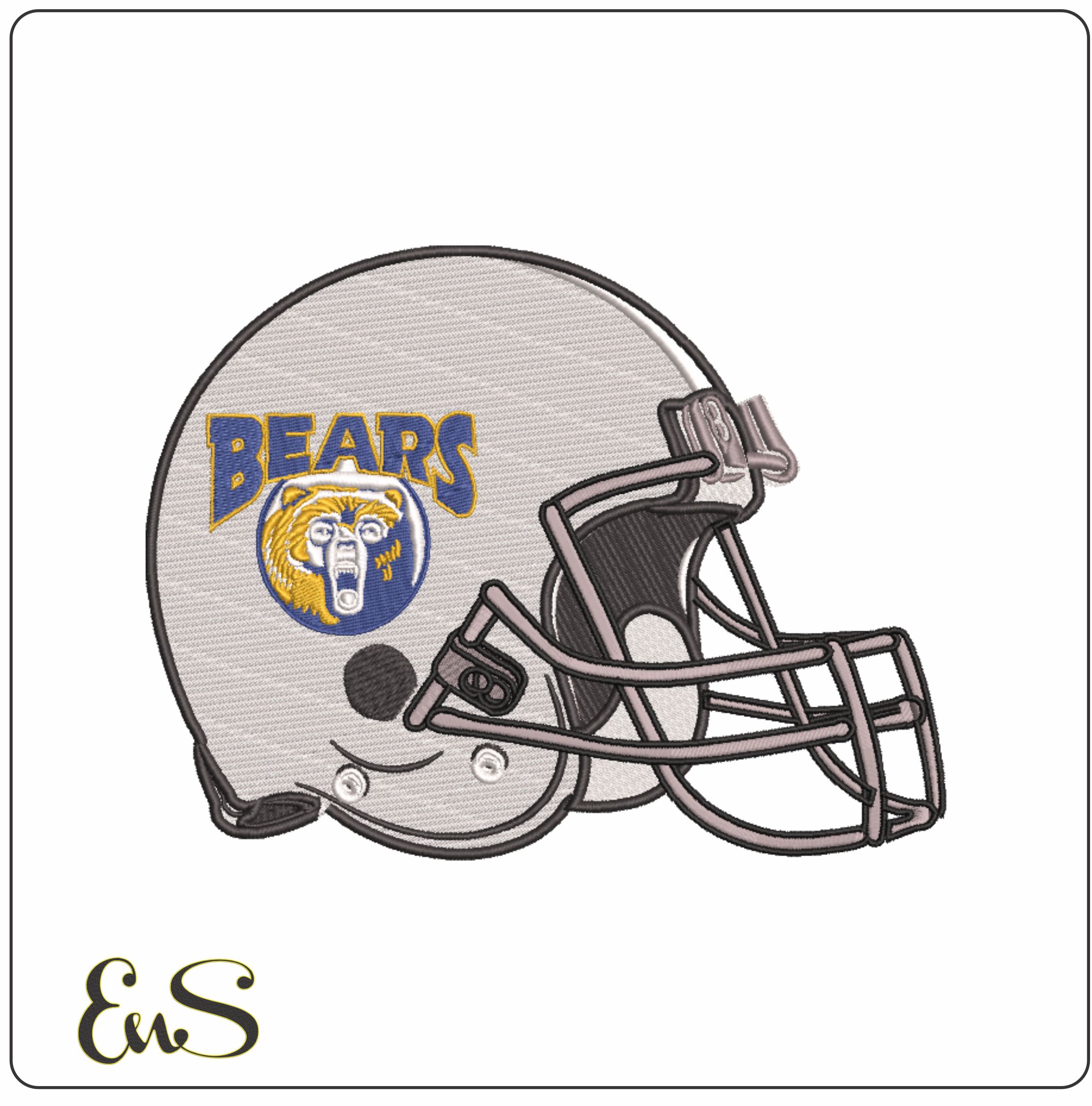 Af Helmet Northern Colorado Bears 1998 To 2002 University Of Northern Colorado