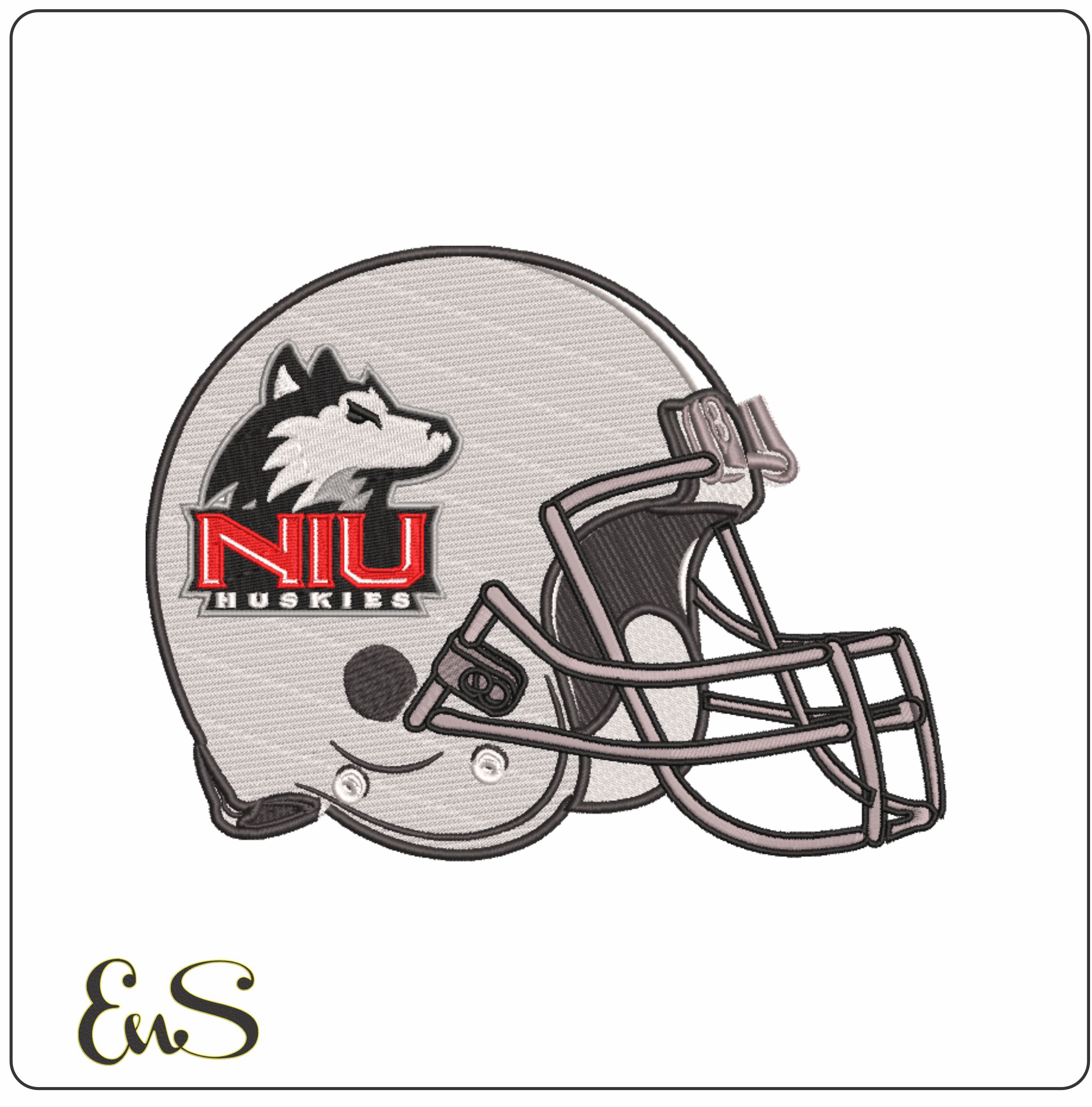 Af Helmet Northern Illinois Huskies 2001 On Northern Illinois University