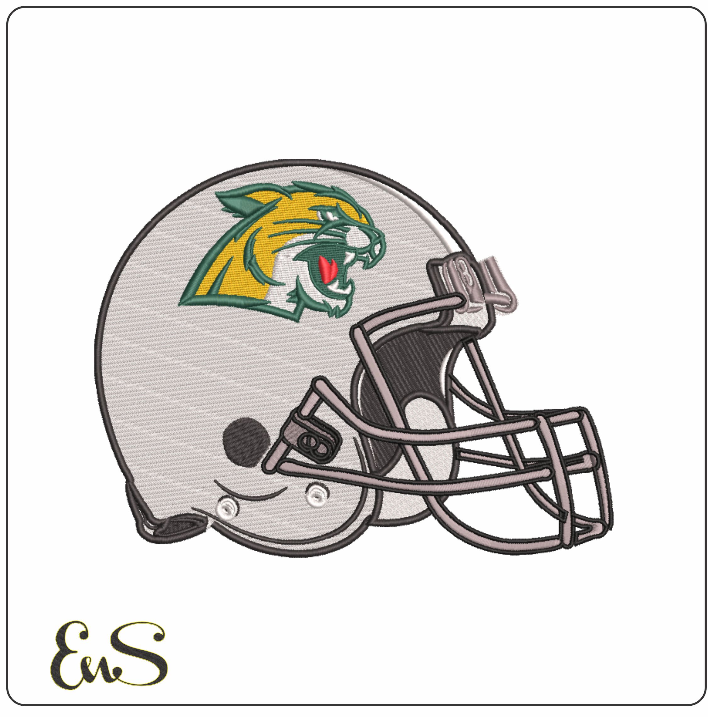 Af Helmet Northern Michigan Wildcats Head 2016 On Northern Michigan University