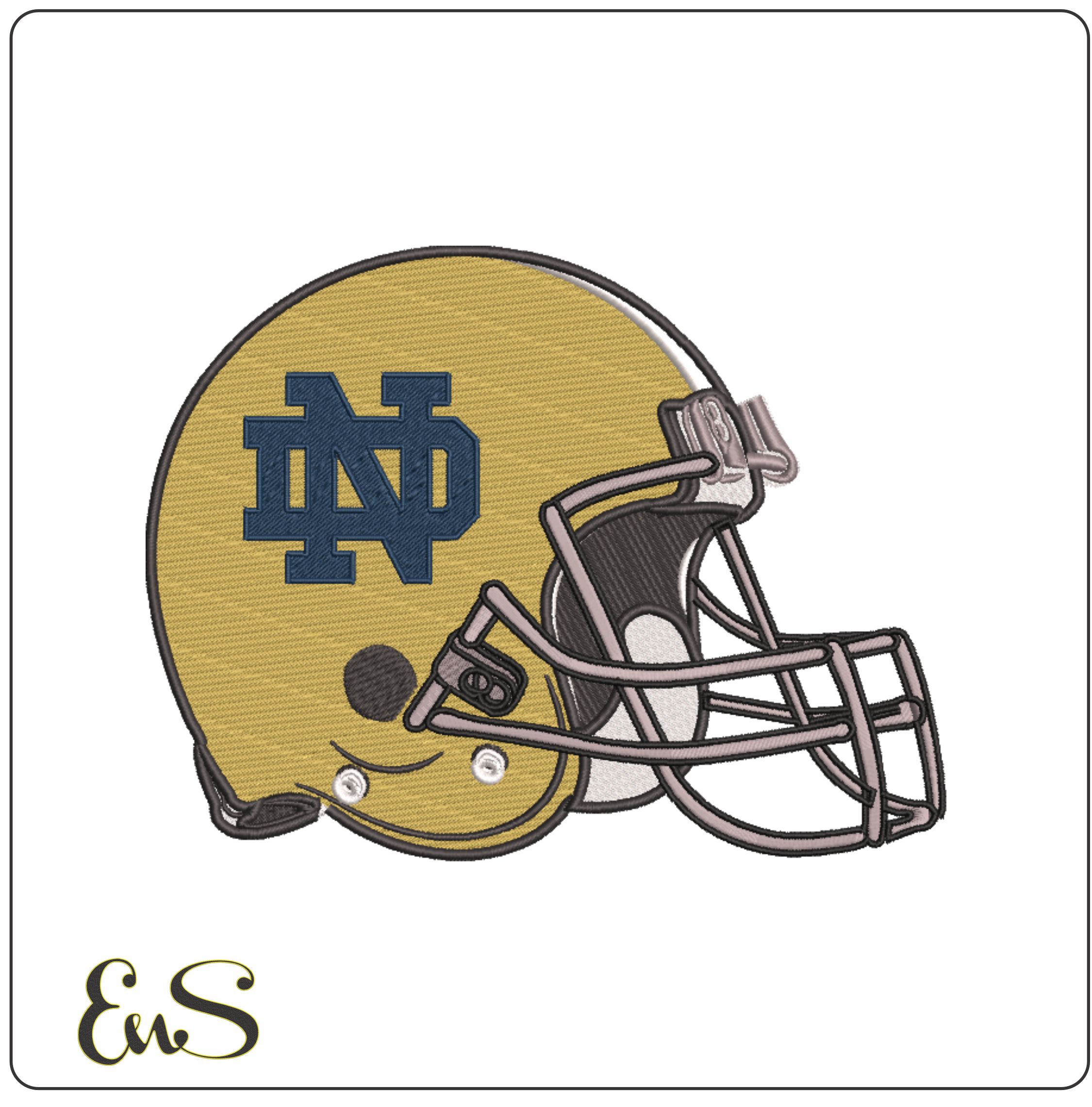 Af Helmet Notre Dame Fighting Irish 1986 On Notre Dame University