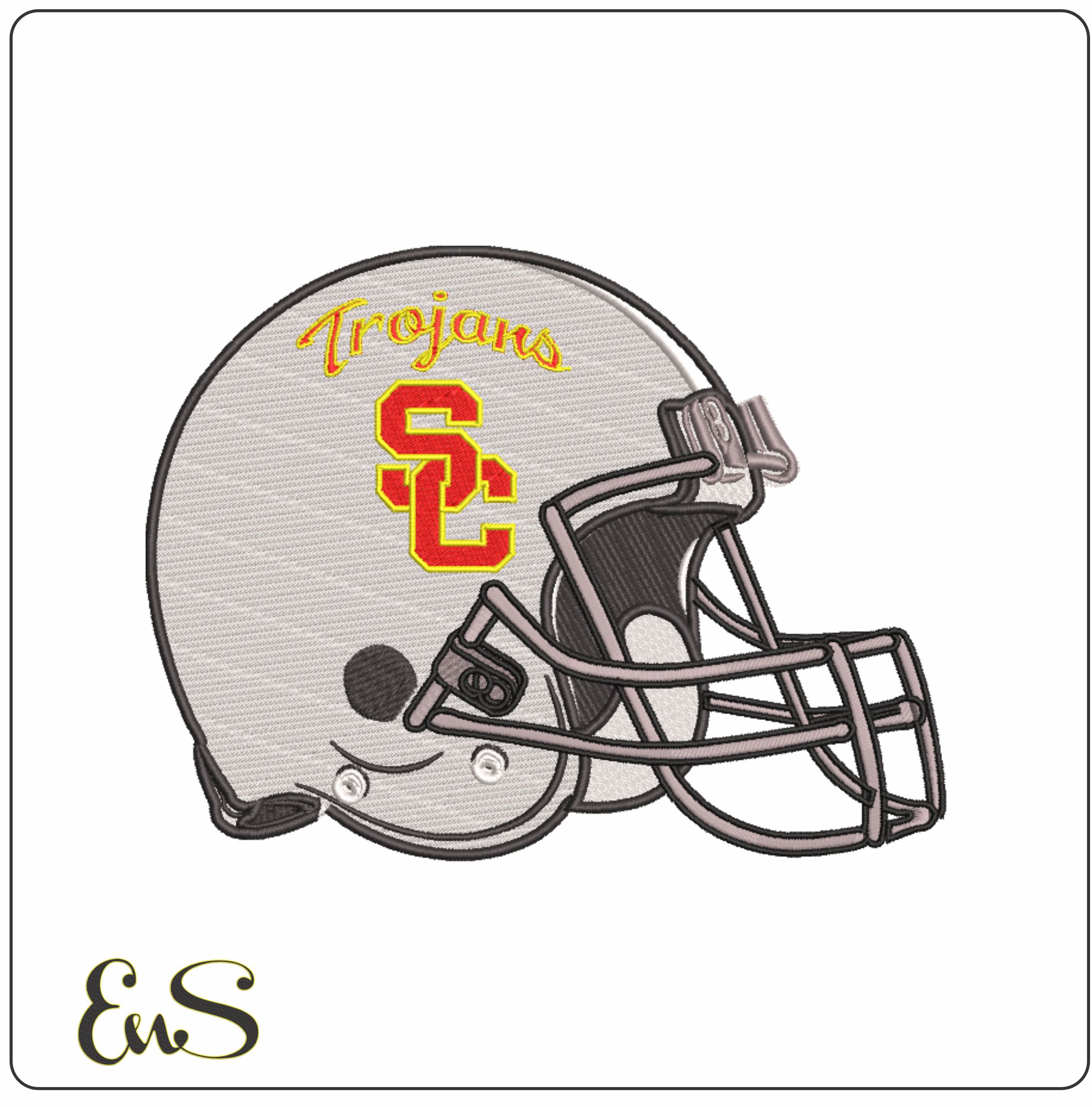 Af Helmet Southern California Trojans 2001 To 2016 University Of Southern California