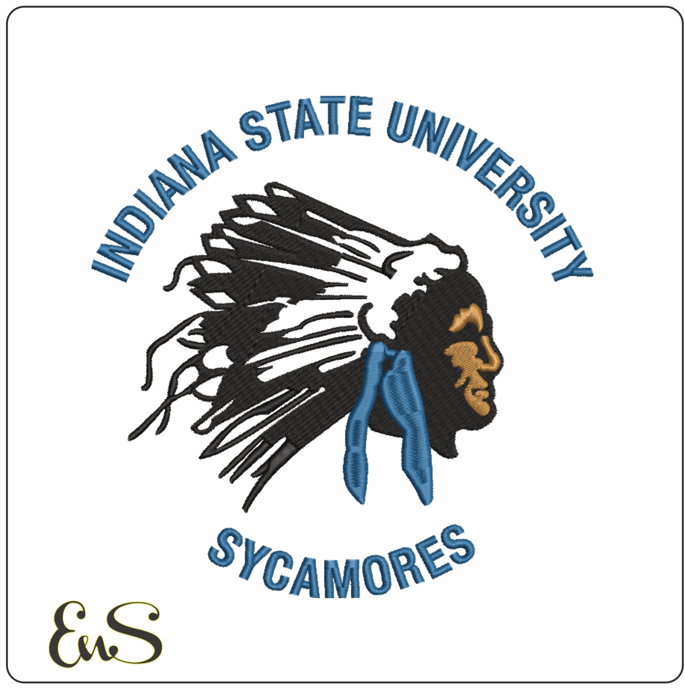 Indiana State Sycamores 1968 No Background College
