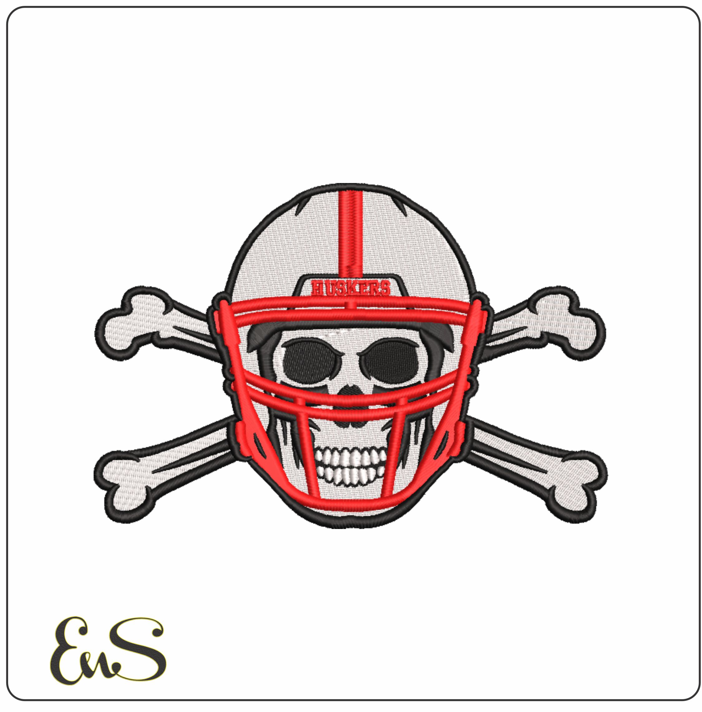Nebraska Cornhuskers Helmet Secondary University Of Nebraska