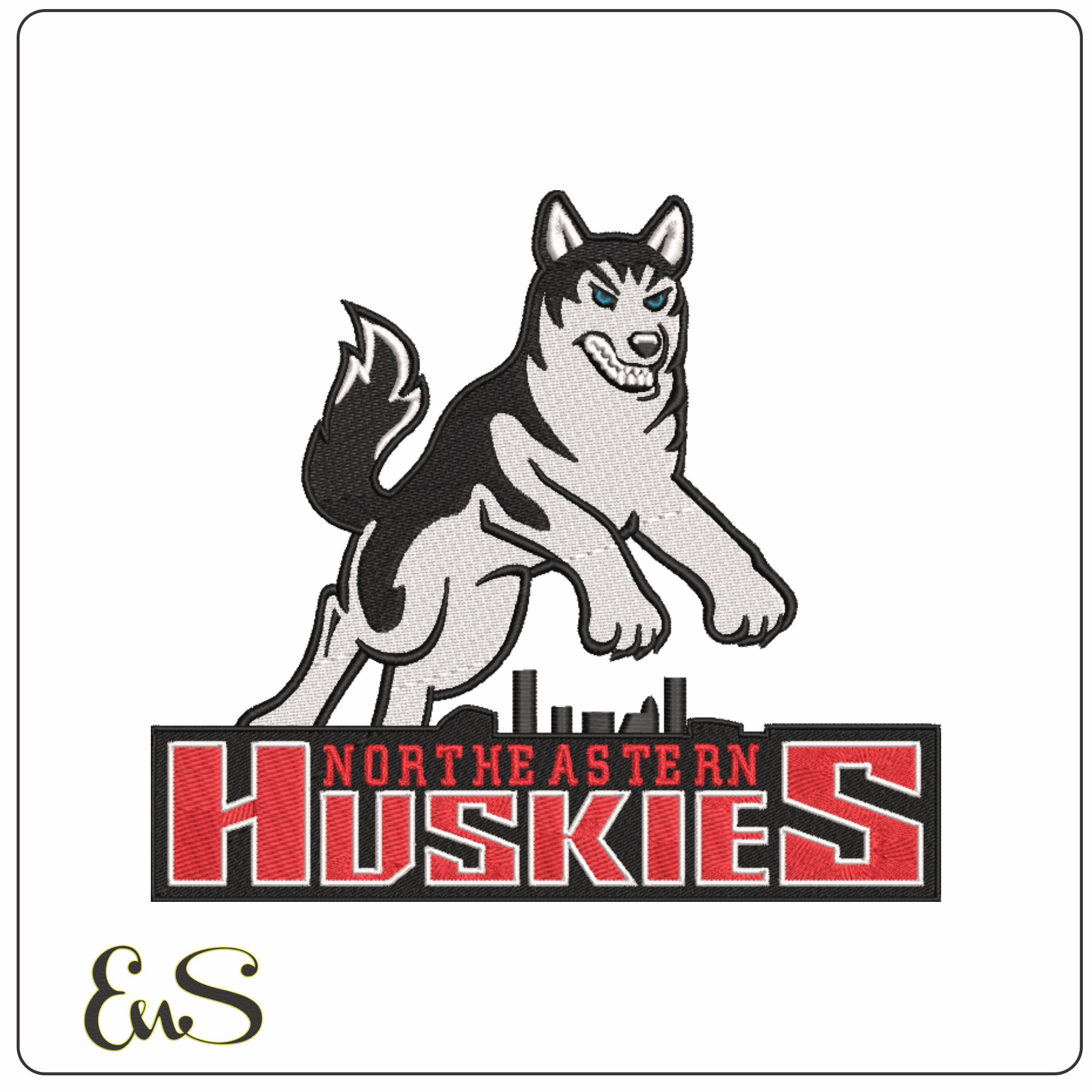 Northeastern Huskies Logo 2000 To 2006 Northeastern University