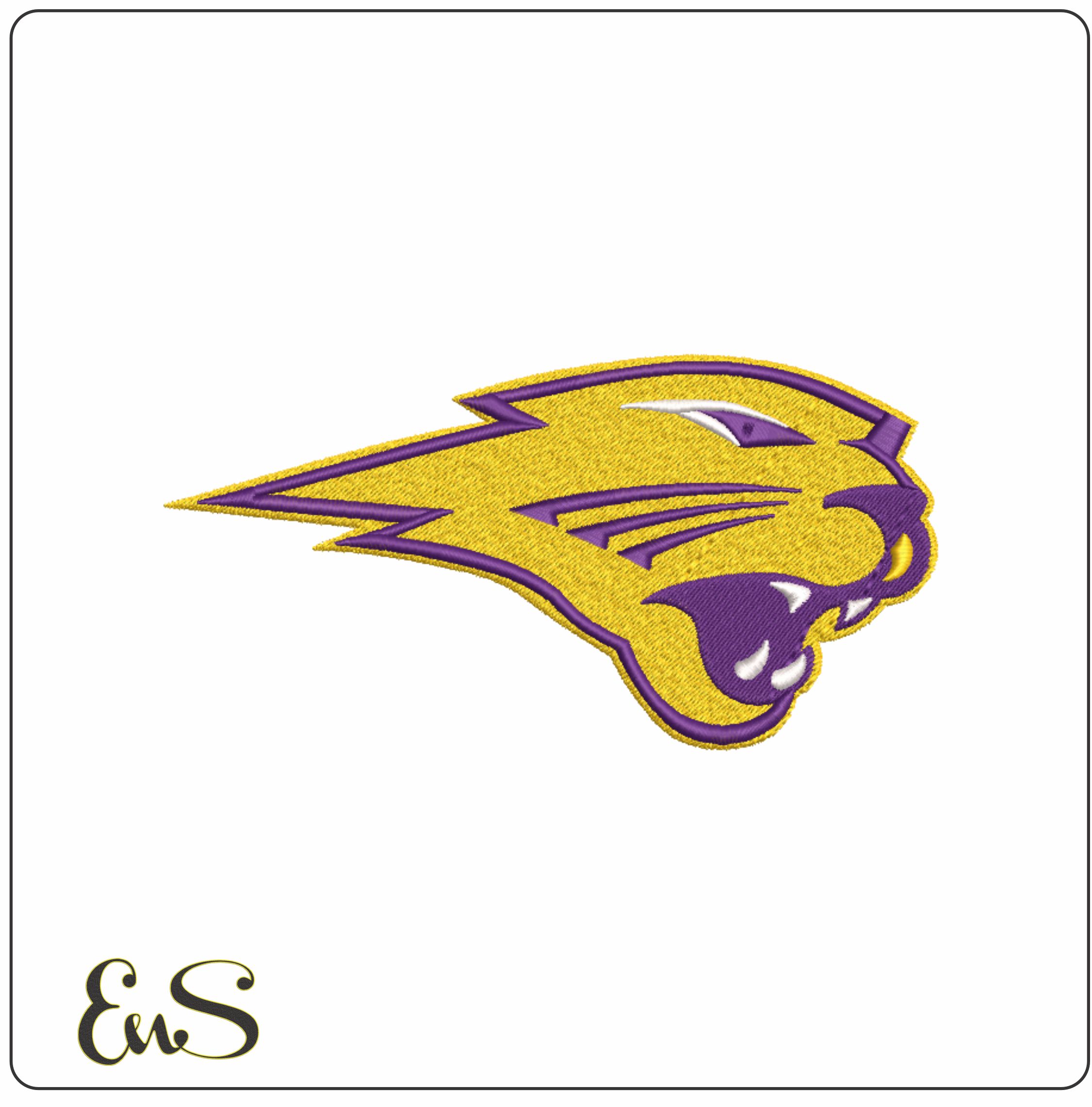 Northern Iowa Panthers Head 2002 On University Of Northern Iowa
