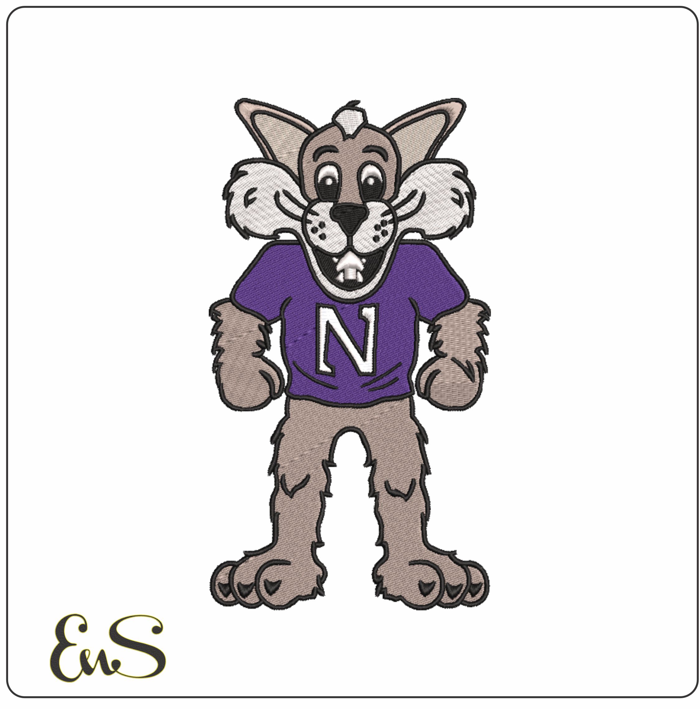 Northwestern Wildcats Mascot Northwestern University