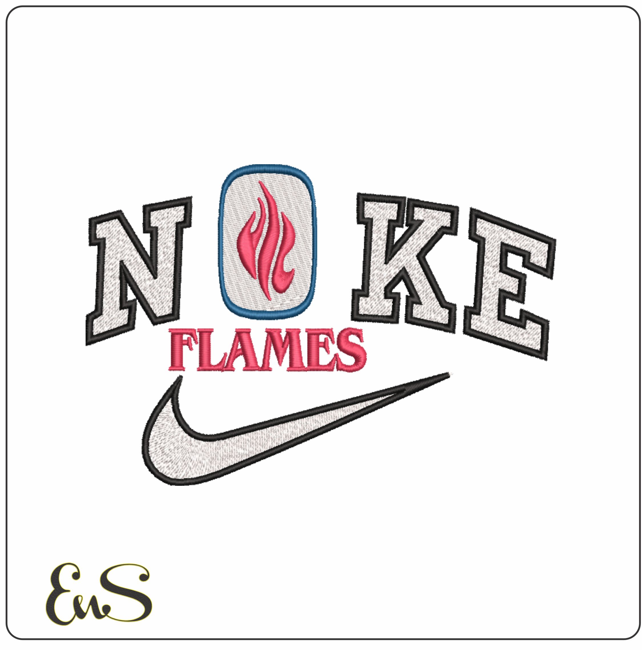 Nike Illinois Chicago Flames 1982 To 1996 University Of Illinois