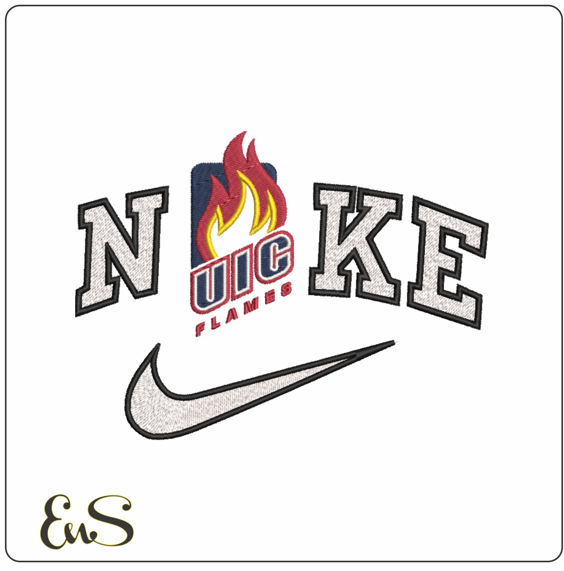 Nike Illinois Chicago Flames 1996 To 2020 University Of Illinois