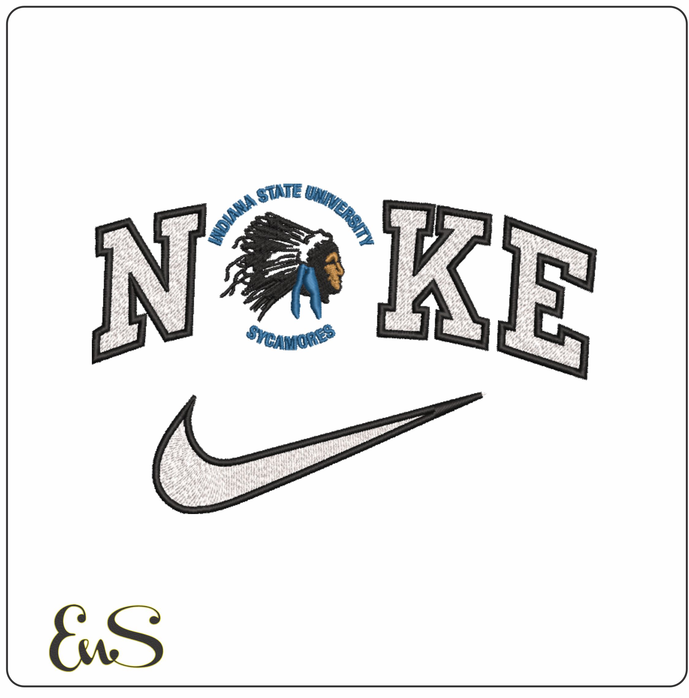 Nike Indiana State Sycamores 1968 No Background College