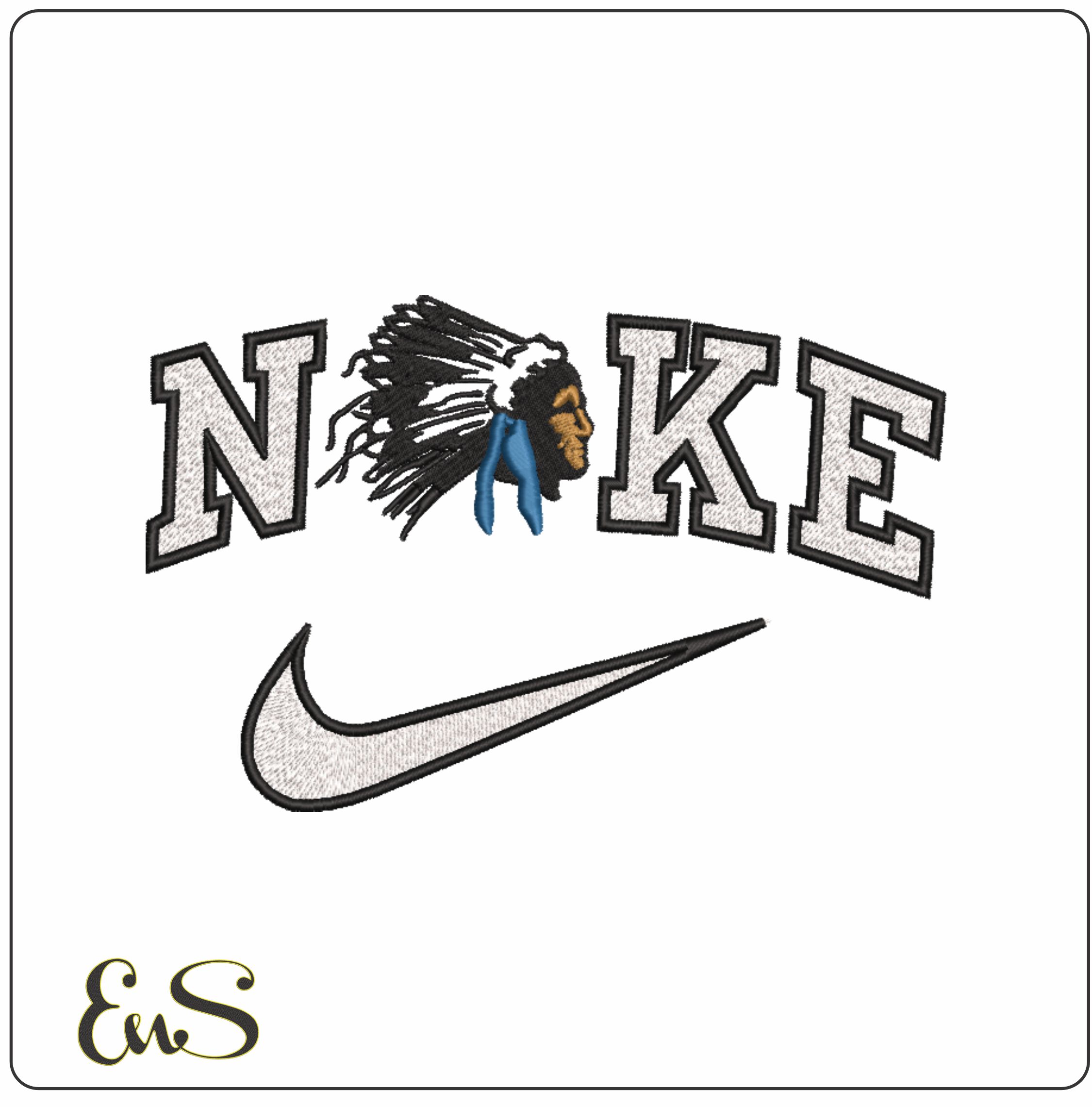 Nike Indiana State Sycamores Indian Head 1968 College