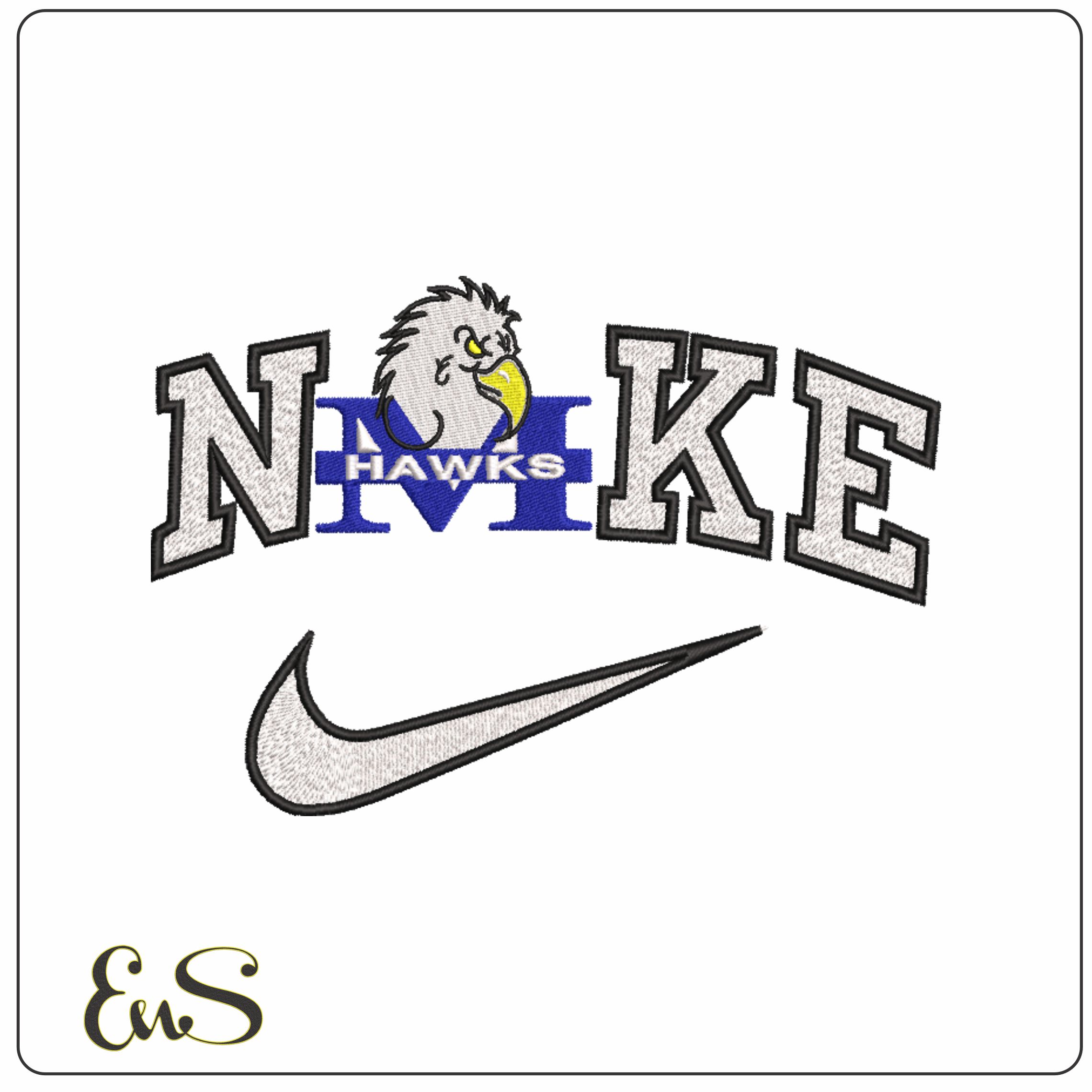 Nike Monmouth Hawks 1993 To 2004 Monmouth Univesity