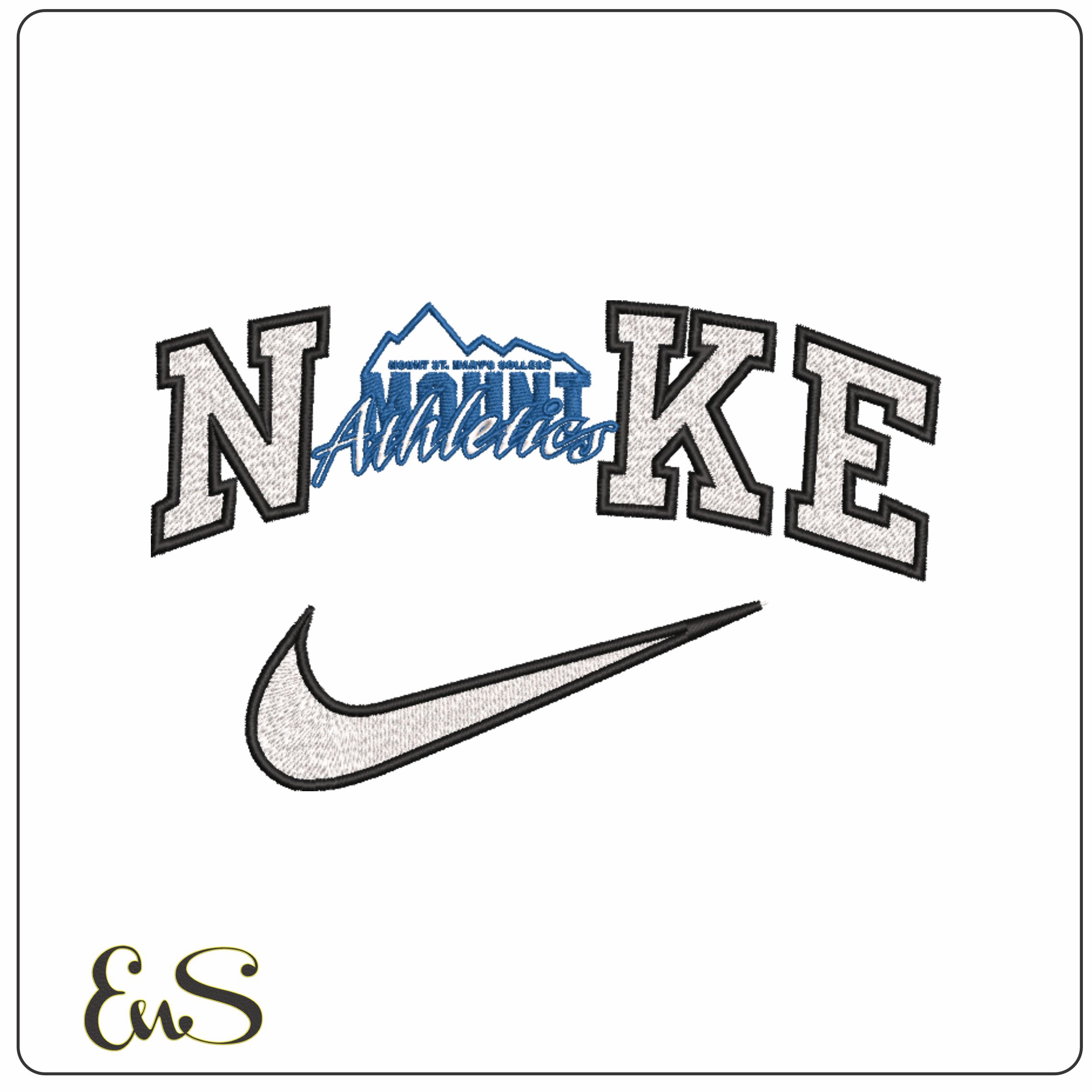 Nike Mount St Marys Mountaineers 1990 To 1996 Mount St Mary University