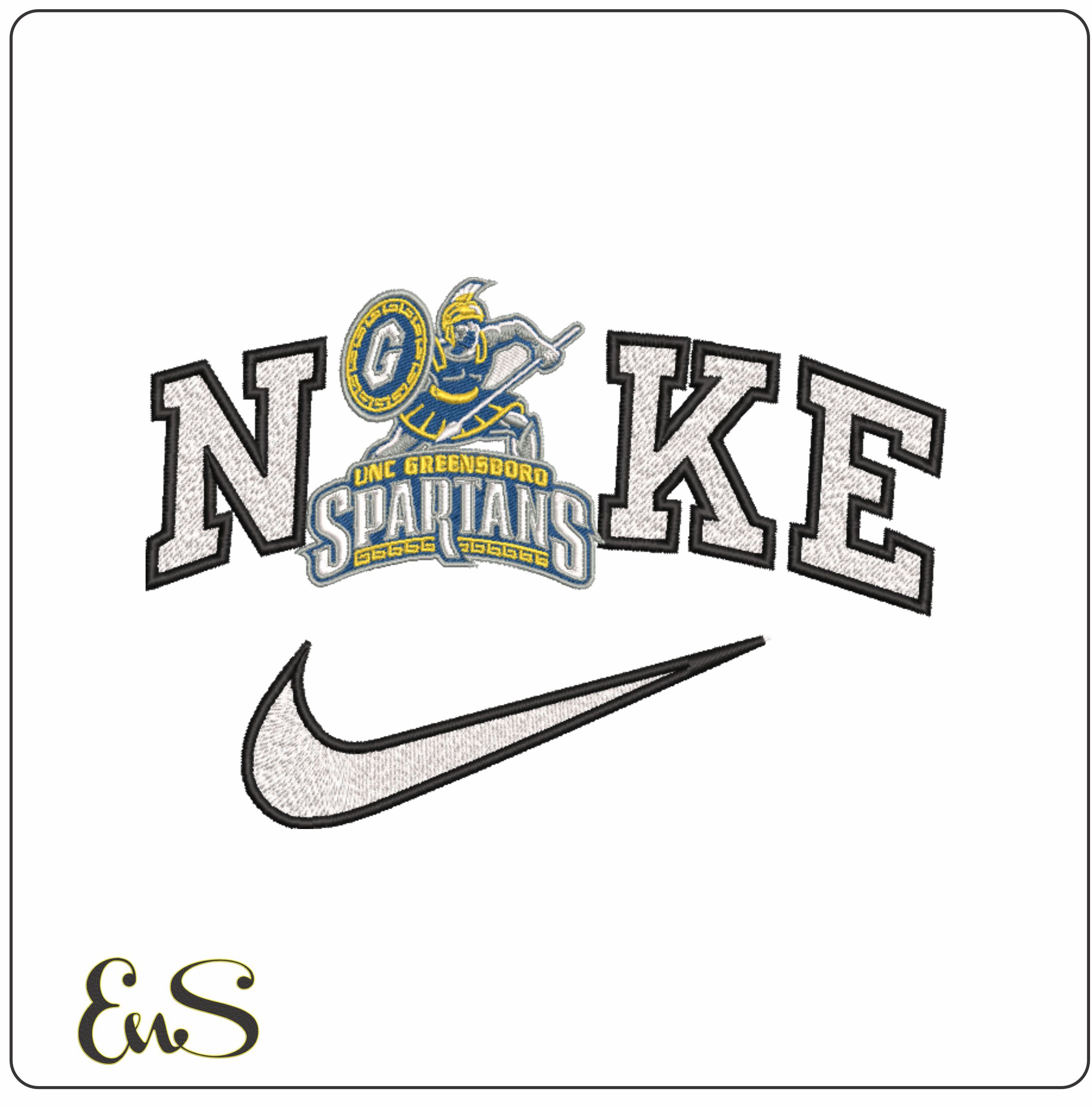 Nike Nc Greensboro Spartans 1999 To 2011 University Of North Carolina