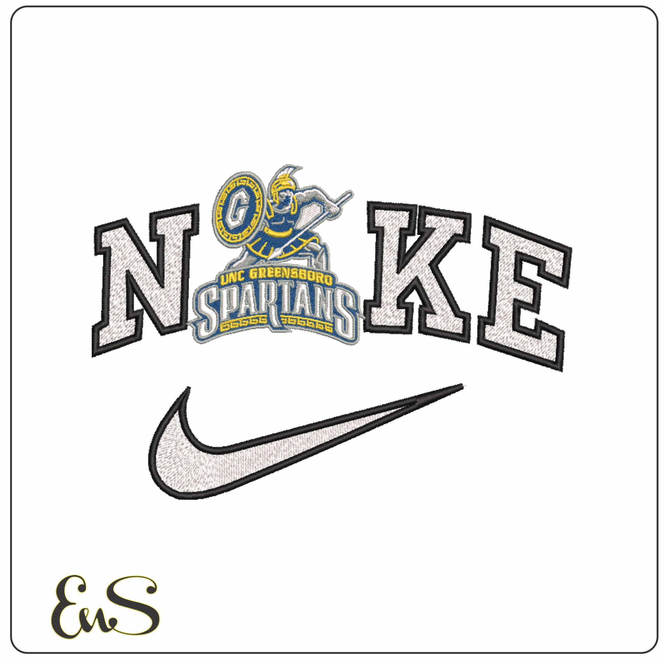 Nike Nc Greensboro Spartans 1999 To 2011 University Of North Carolina