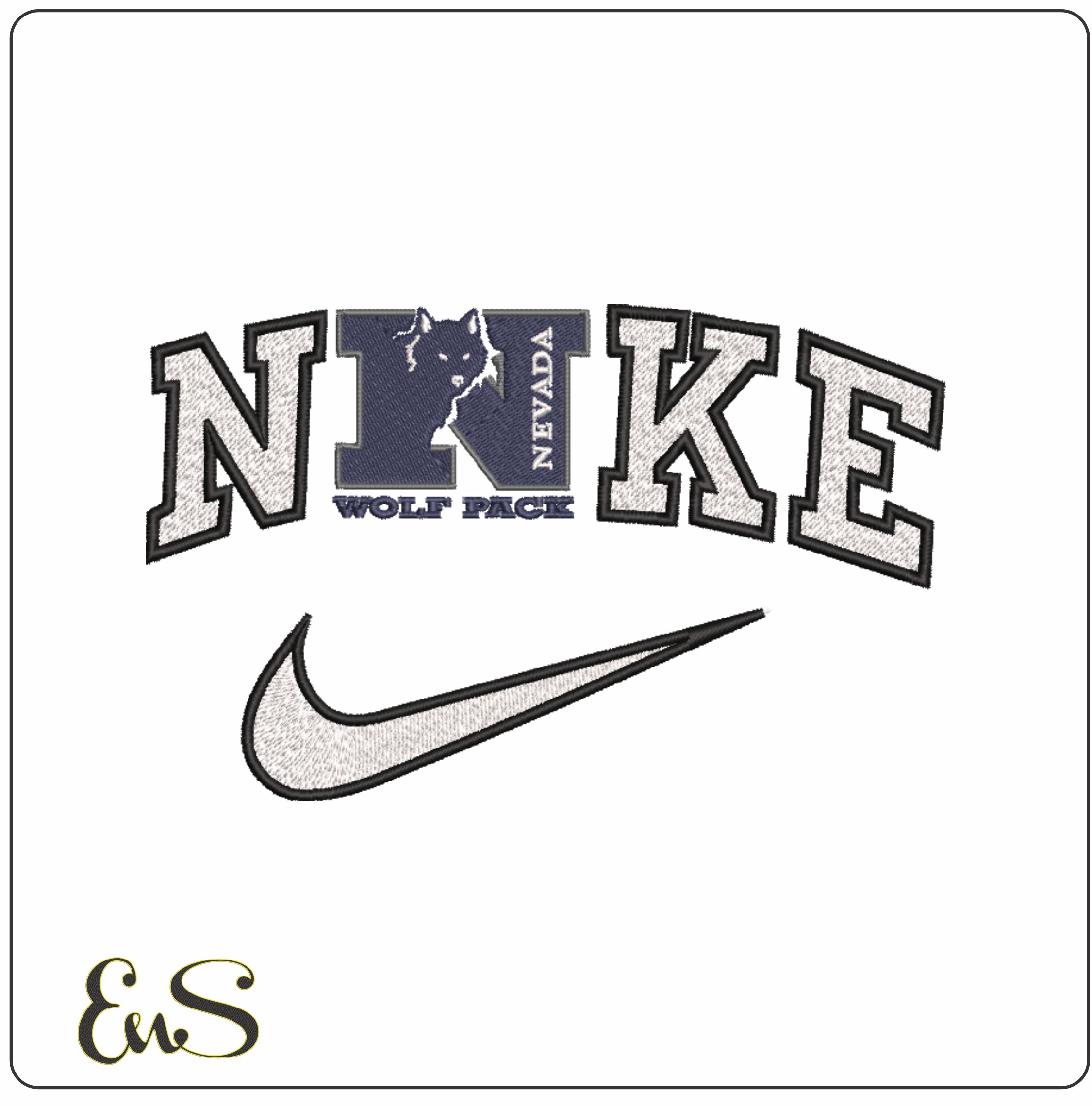 Nike Nevada Wolf Pack 1993 To 2002 University Of Nevada