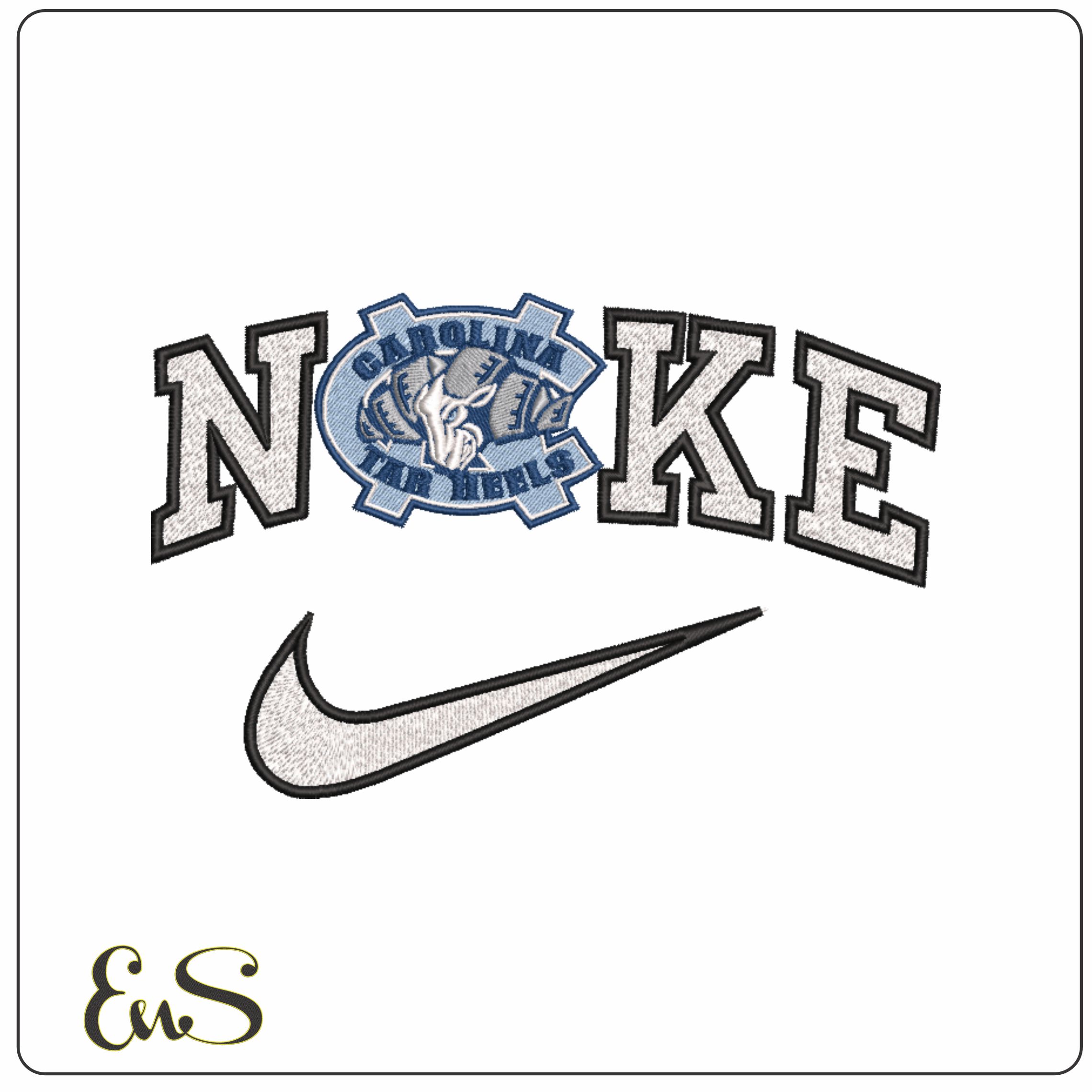 Nike North Carolina Tar Heels 1996 To 2004 University Of North Carolina