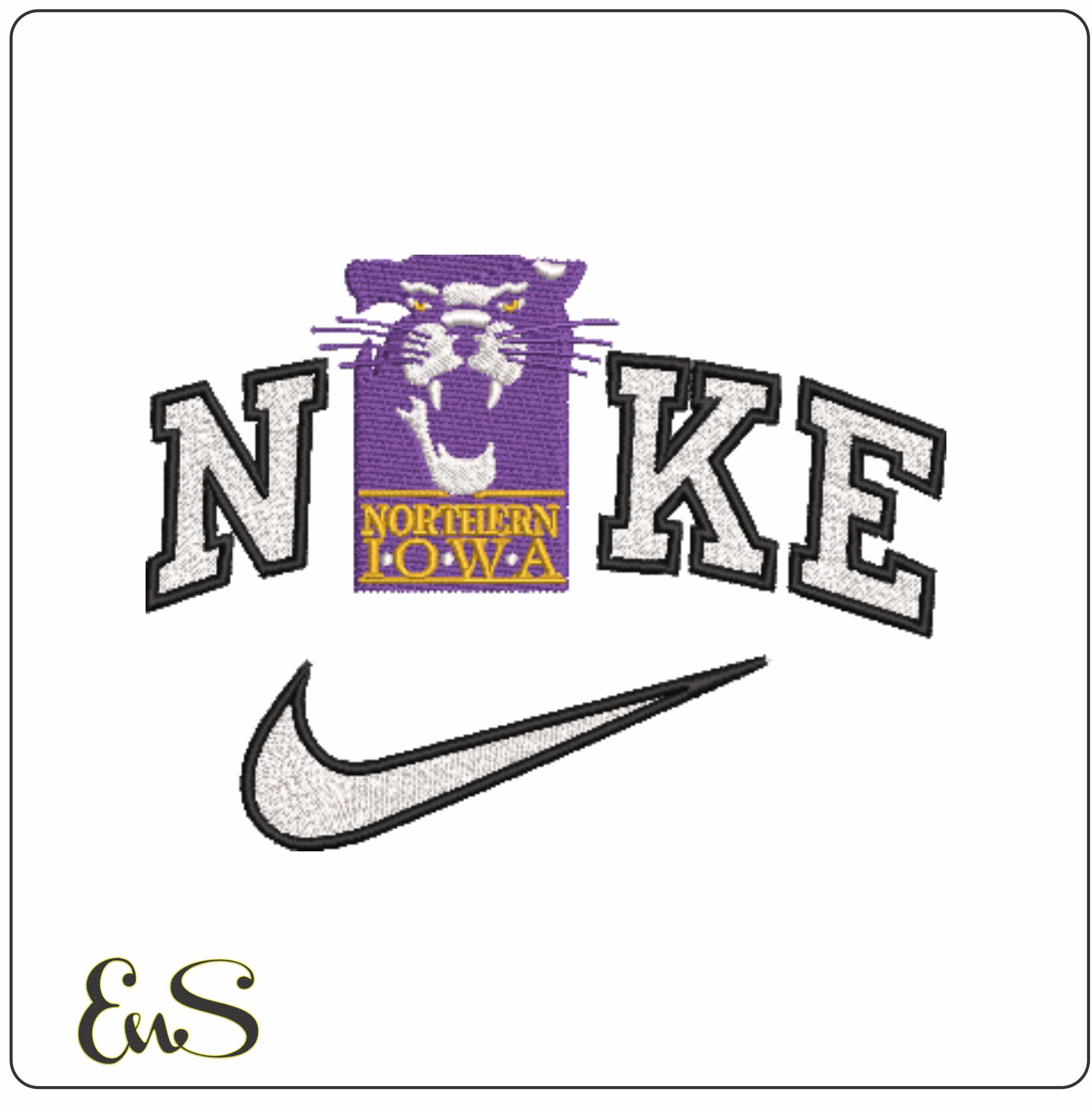Nike Northern Iowa Panthers 1987 To 2001 University Of Northern Iowa