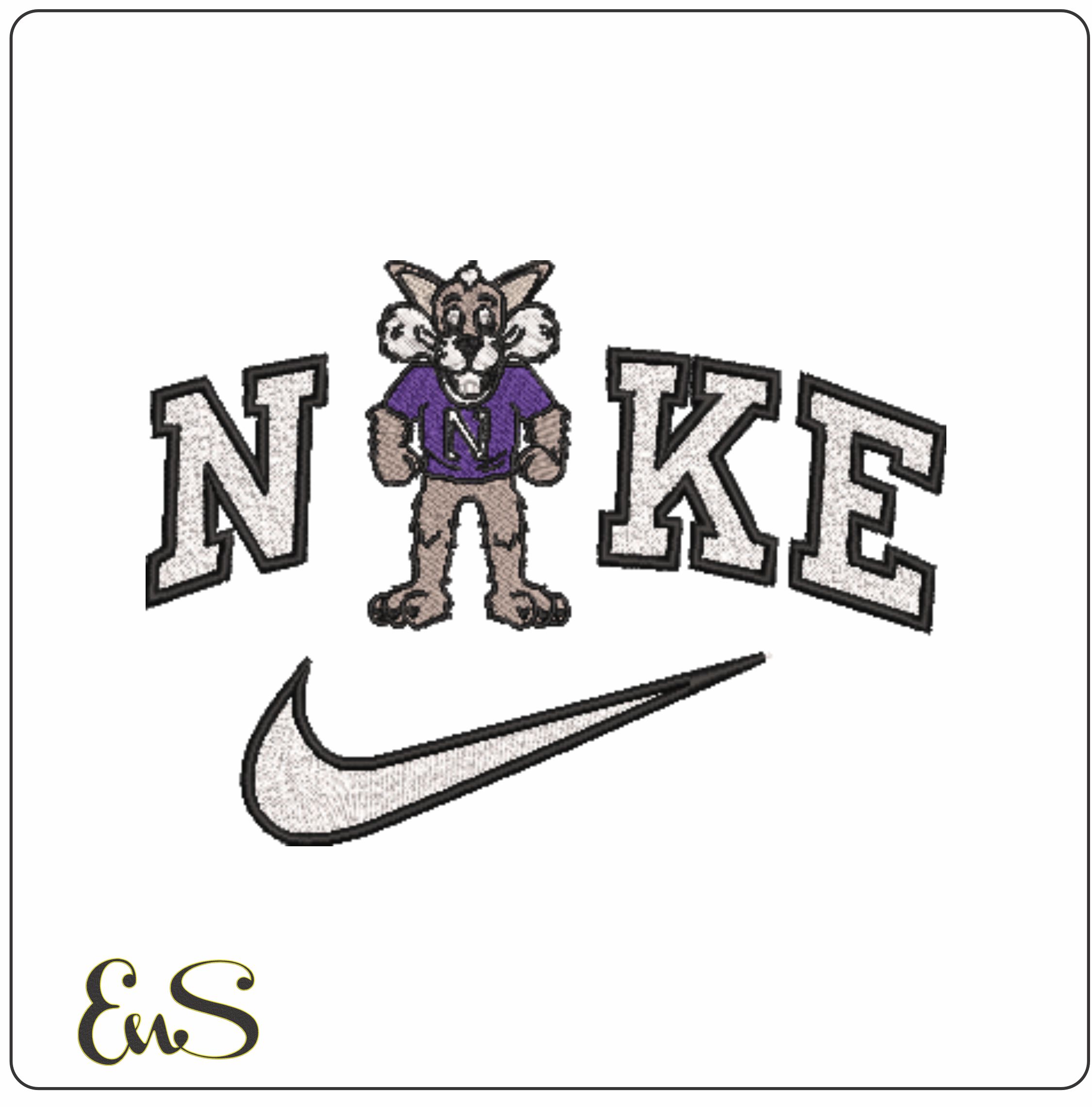 Nike Northwestern Wildcats Mascot Northwestern University