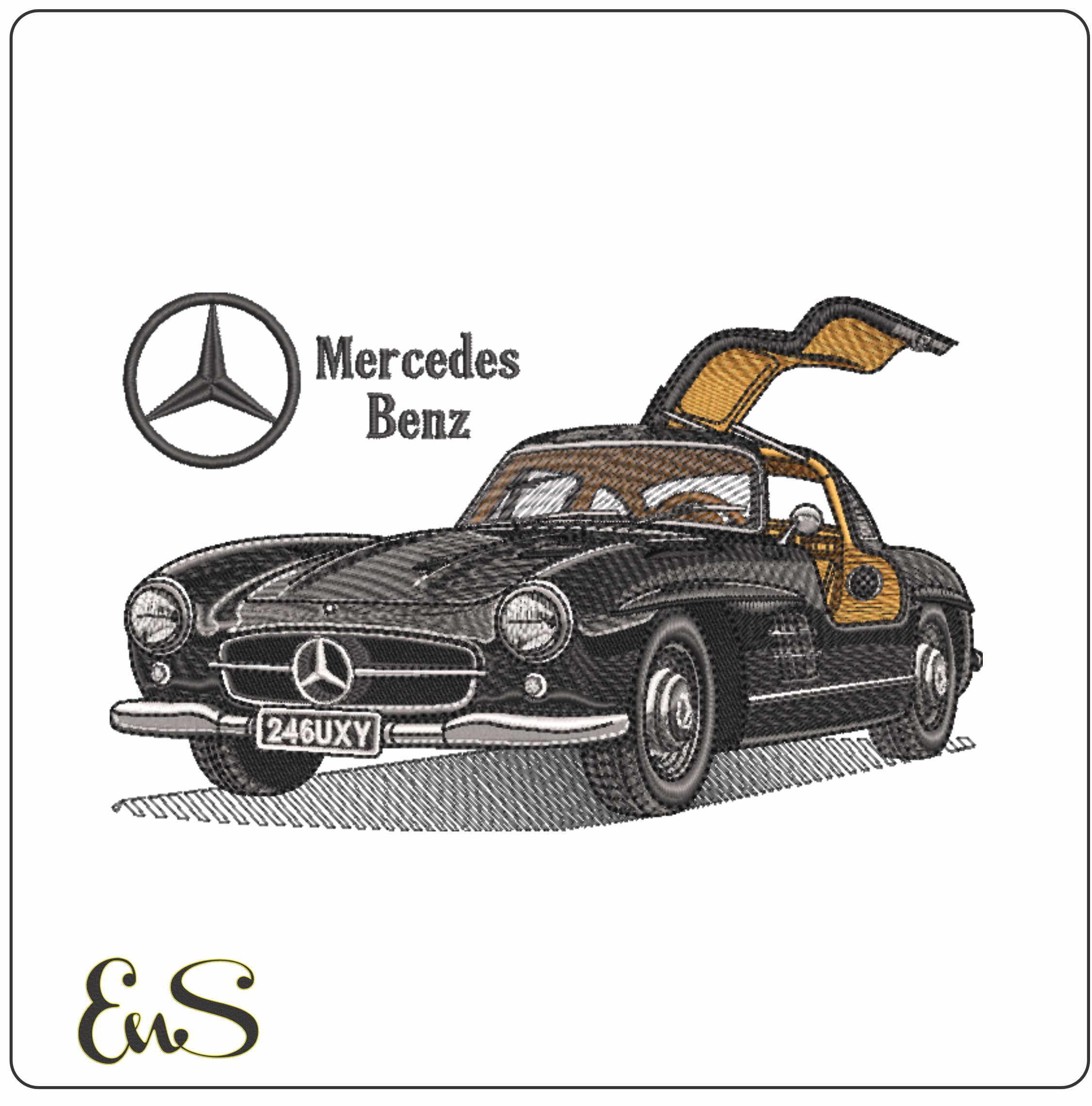 Mercedes Benz 300 Sl Gullwing 1 Door Name
