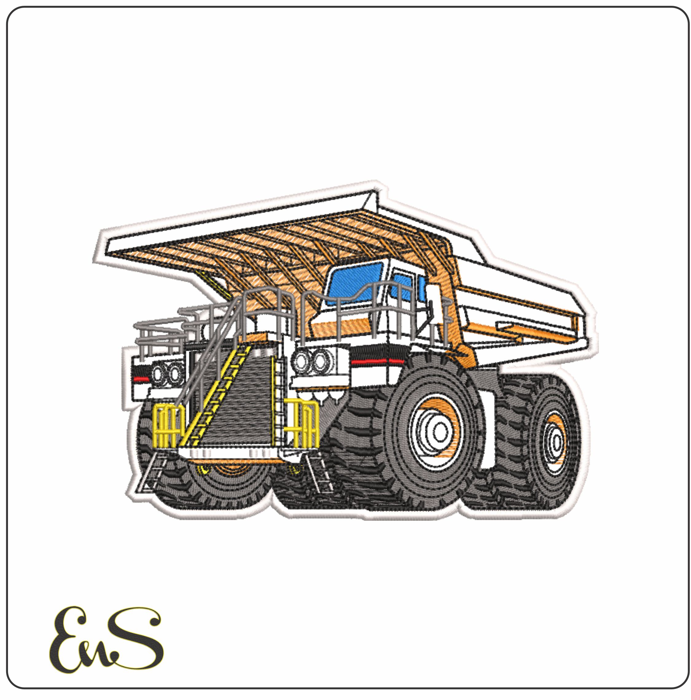 Caterpillar Construction Truck Applique