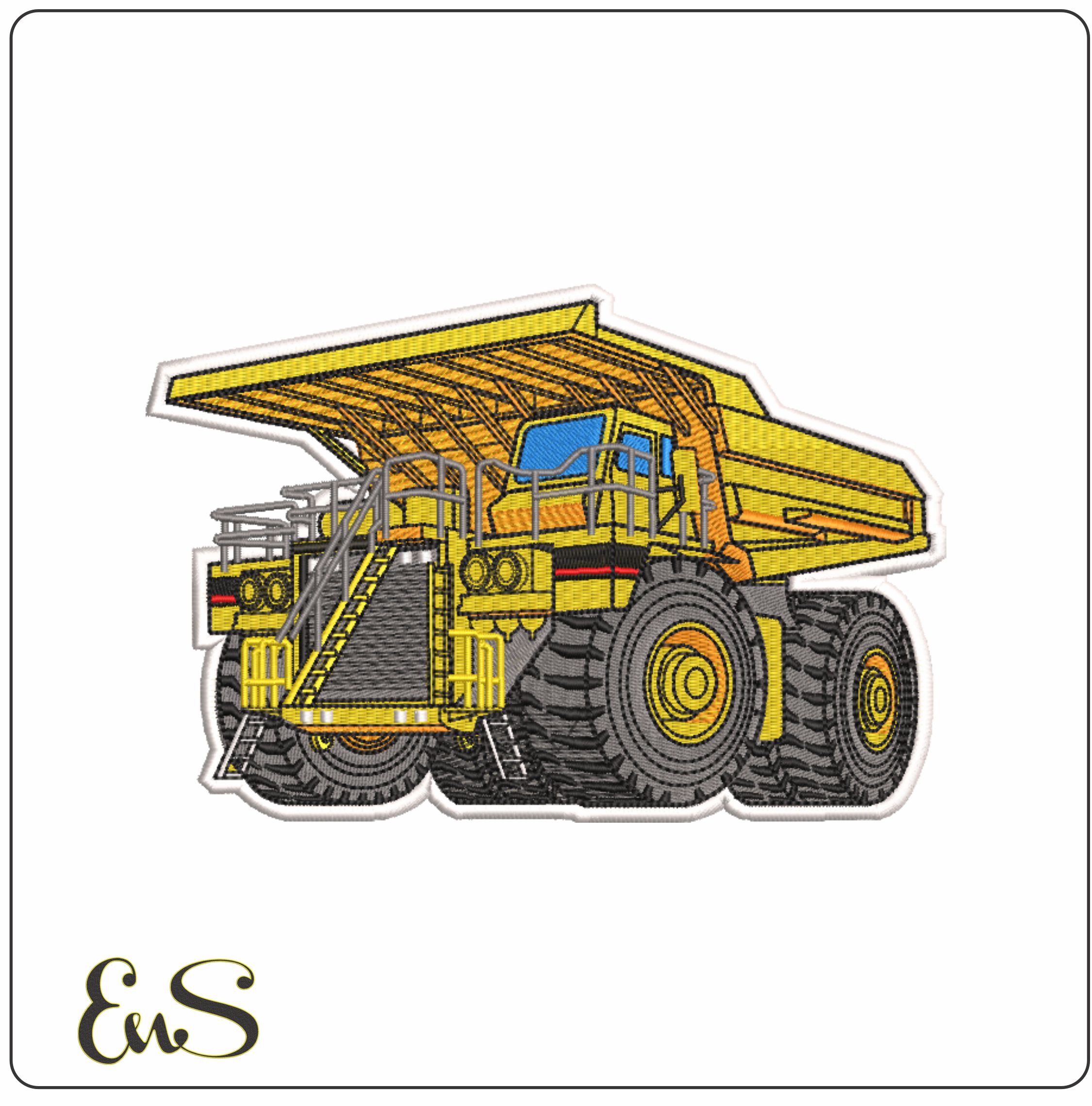 Caterpillar Construction Truck Badge