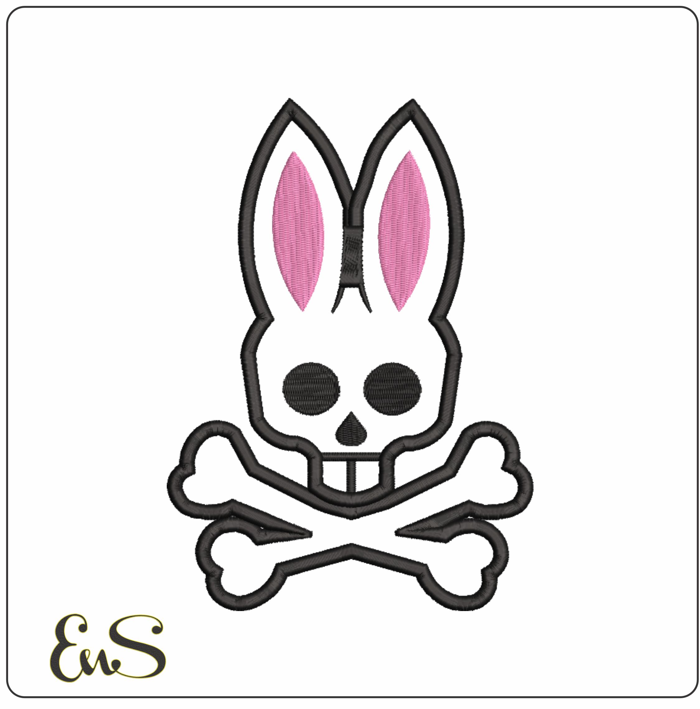Bad Bunny Logo Applique