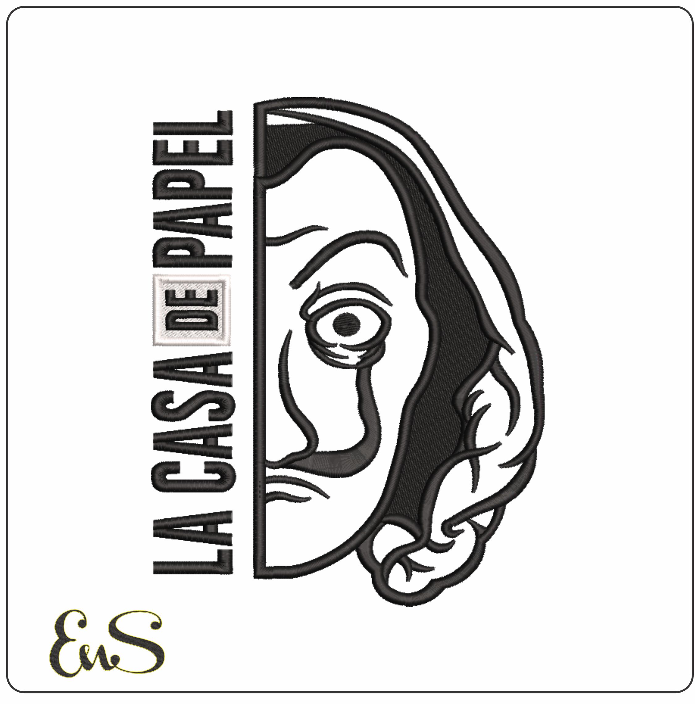 La Casa De Papel Logo Applique