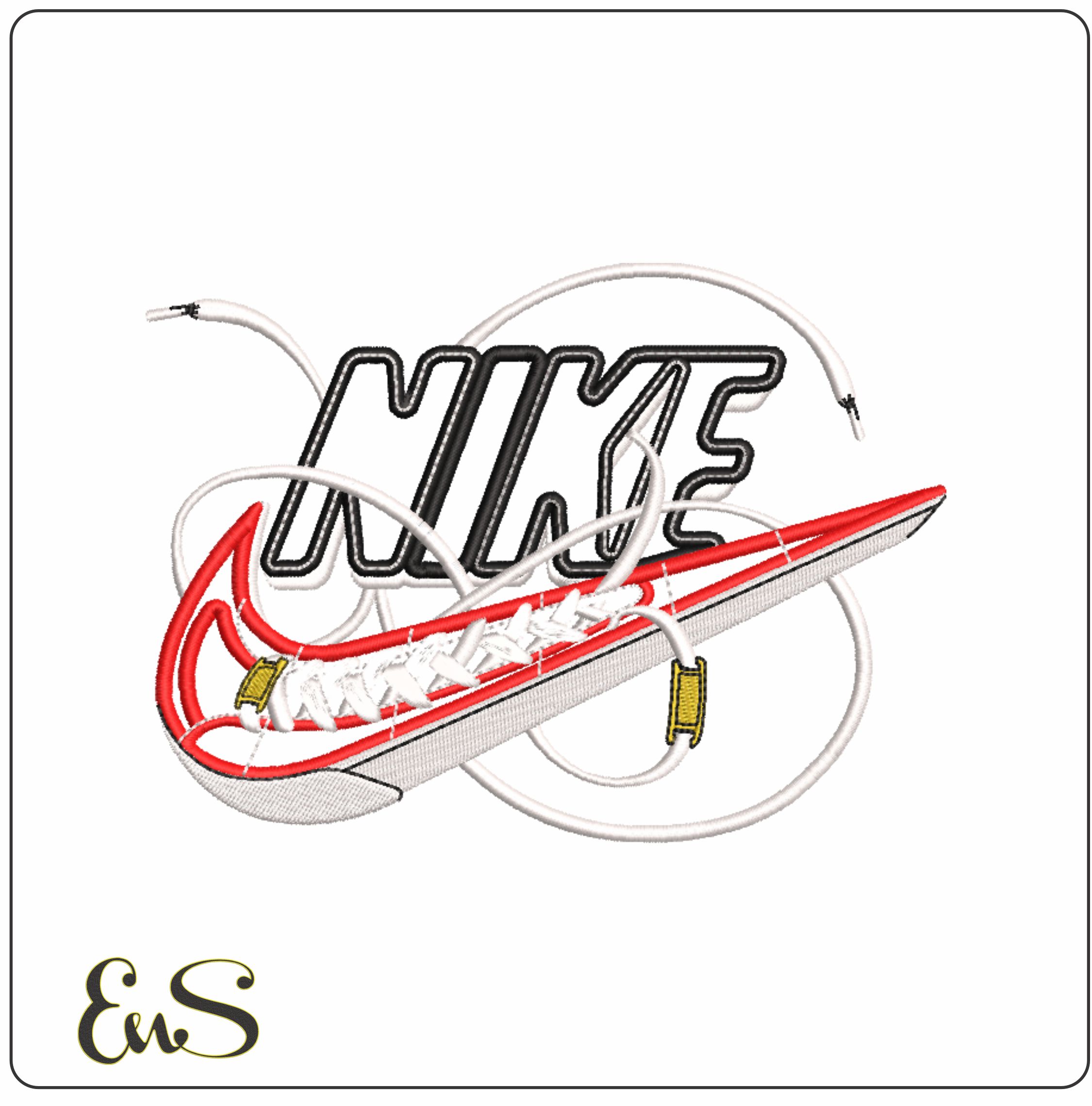 Nike Shoe Laces Applique