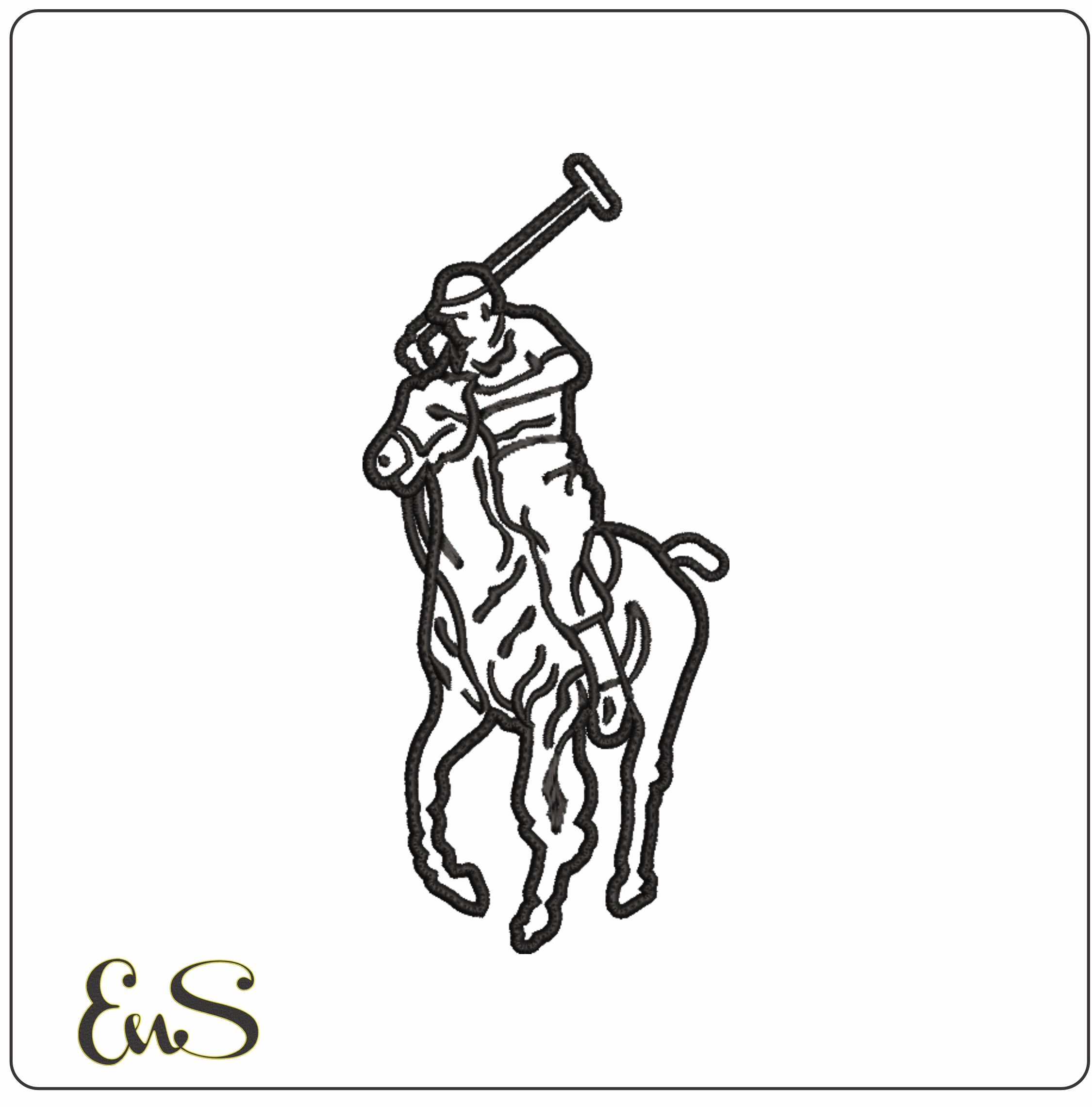 Ralphen Lauren Logo Applique