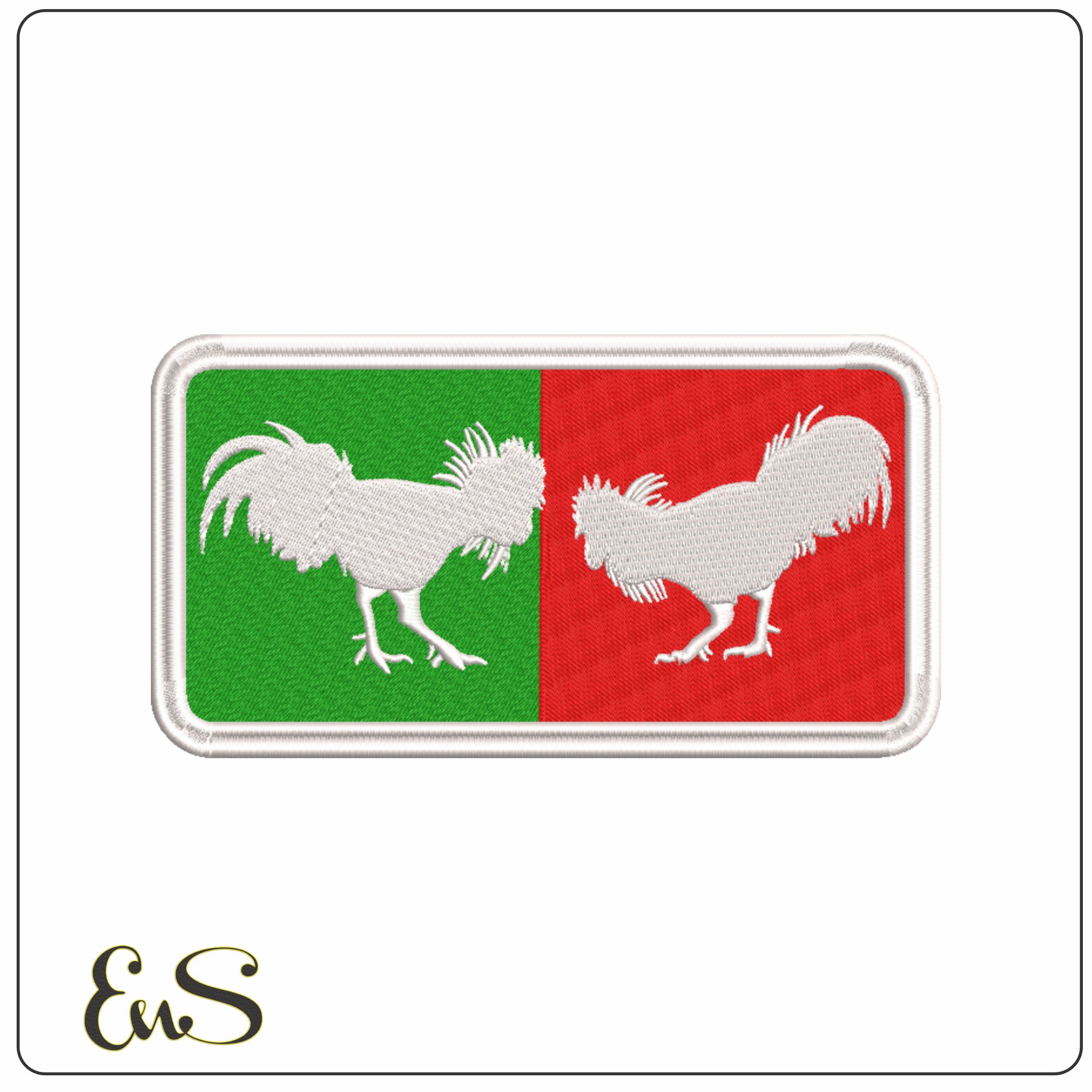 Cock Ready To Fighting Badge