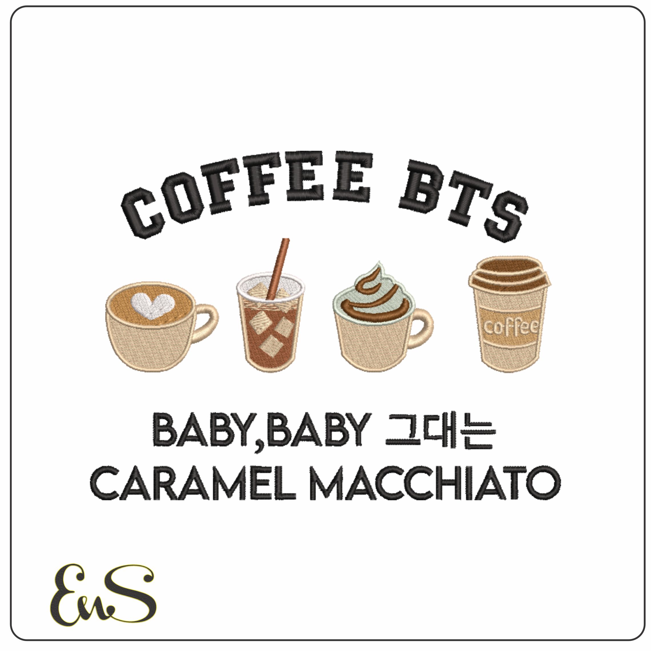 Coffee Bts Satin