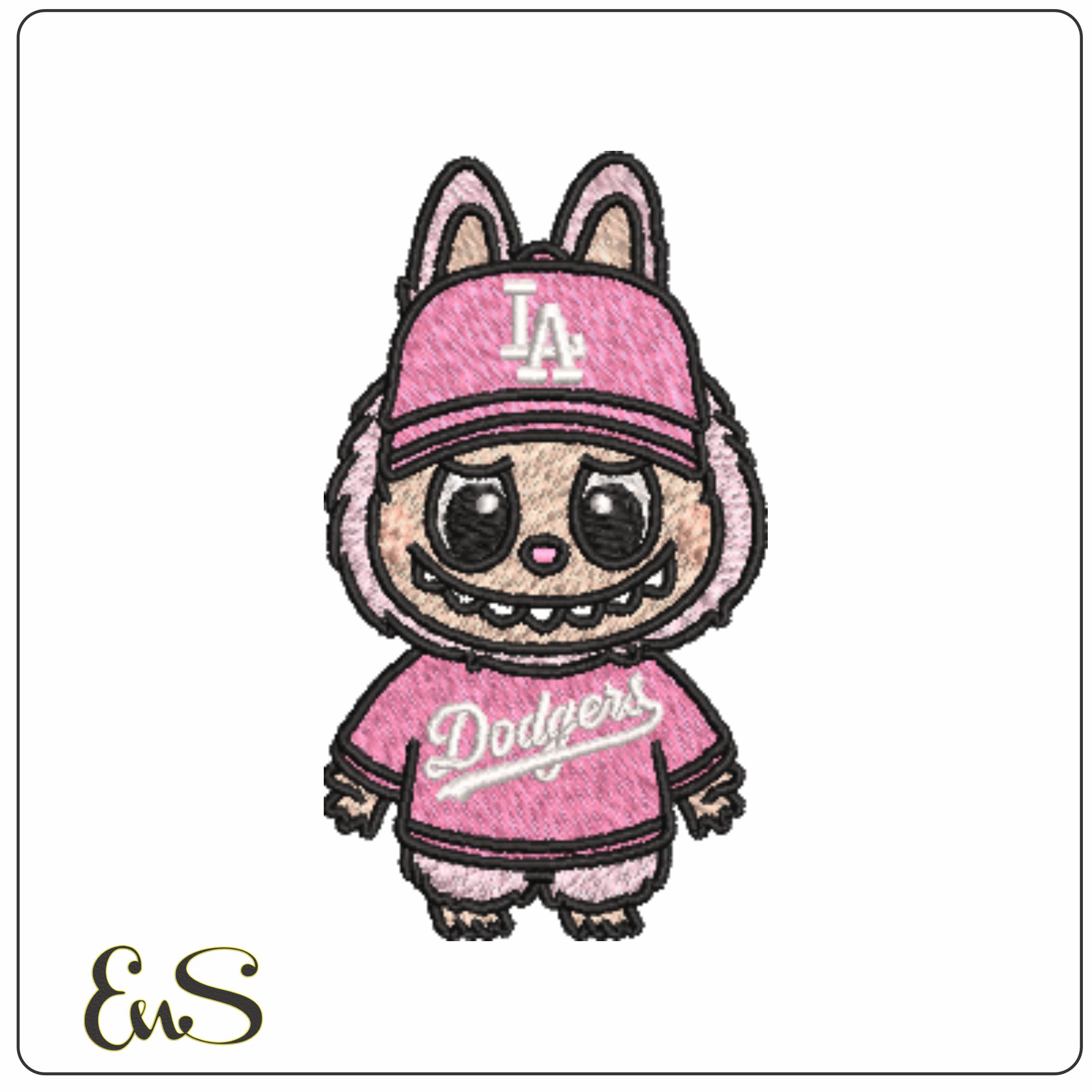 Labubu Girl La Dodgers
