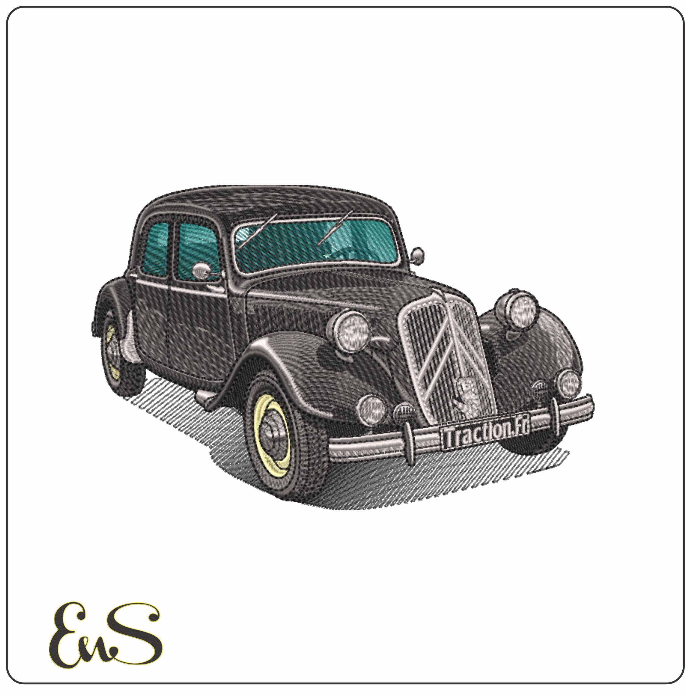 1950S Citroen Traction Car