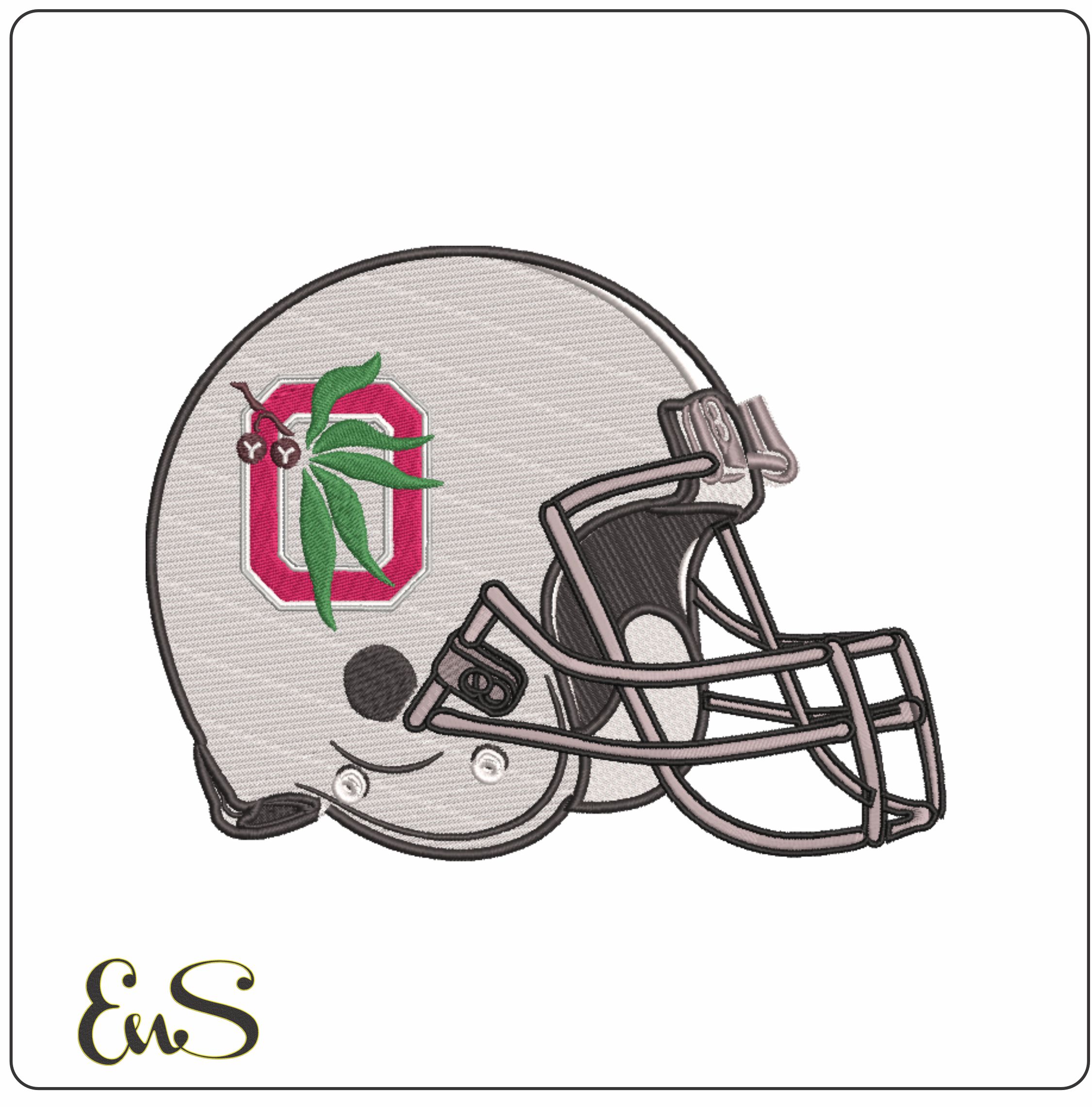 Af Helmet Ohio State Buckeyes 1968 To 1987 Ohio State University