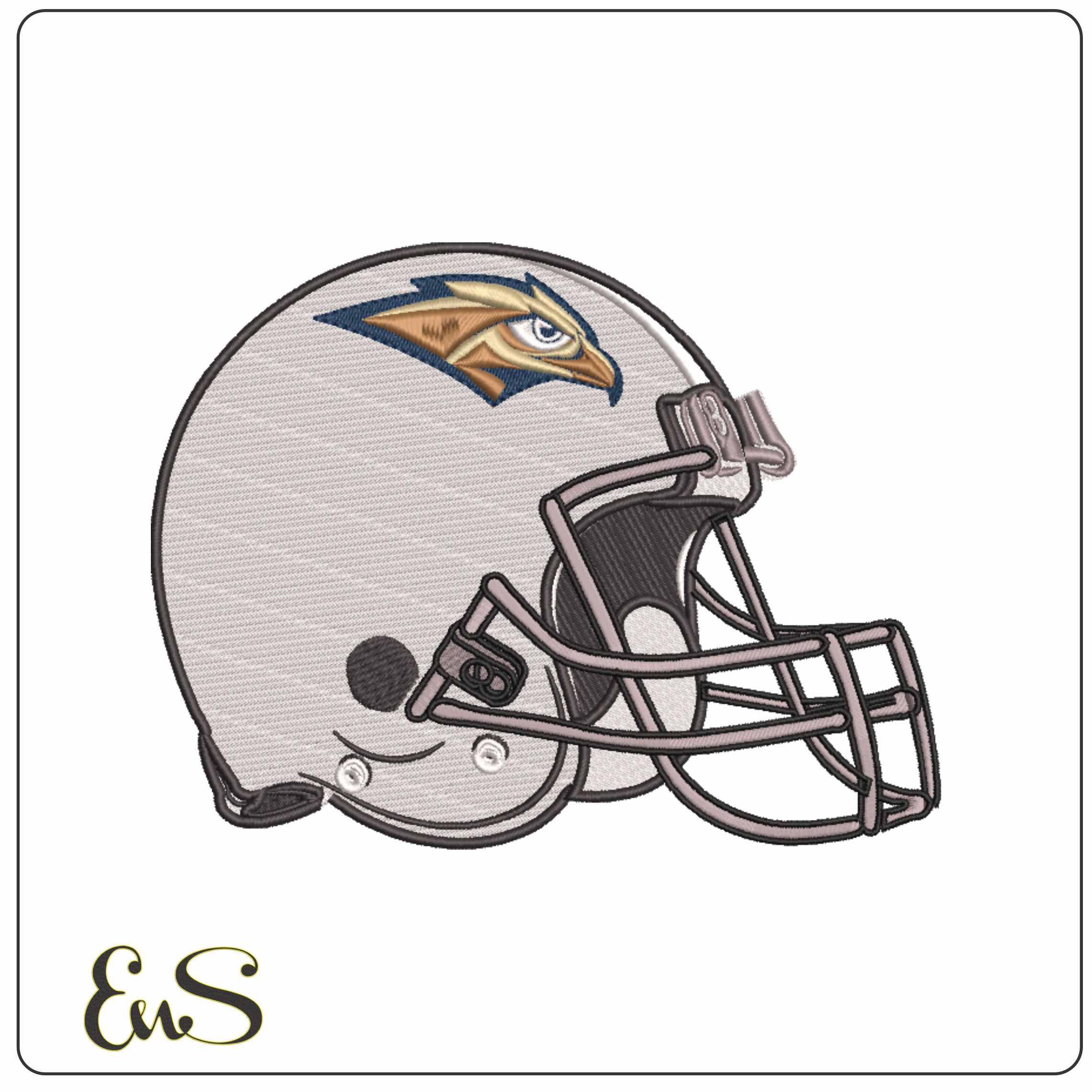 Af Helmet Oral Roberts Golden Eagles Head Oral Roberts University