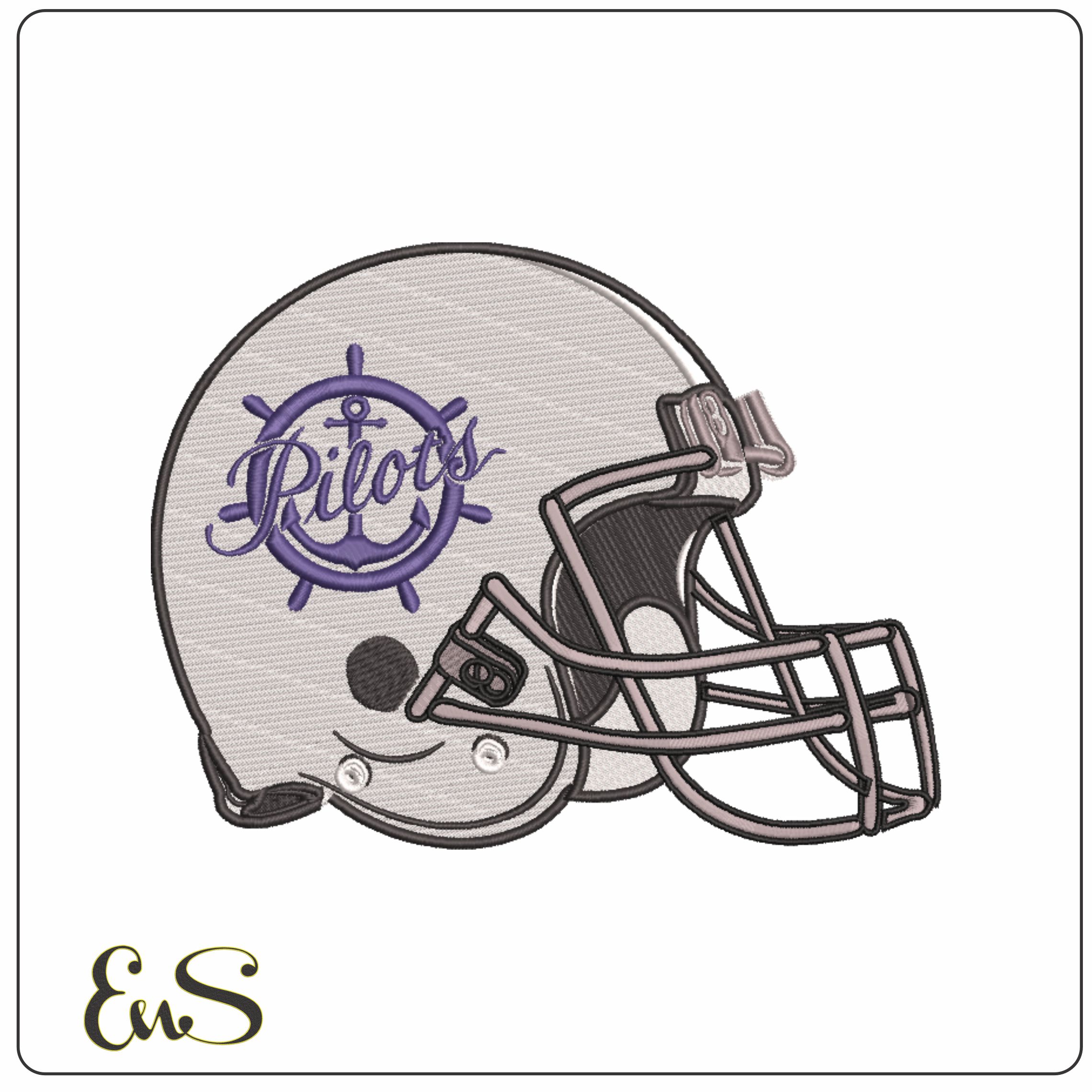 Af Helmet Portland Pilots 1979 To 2006 University Of Portland