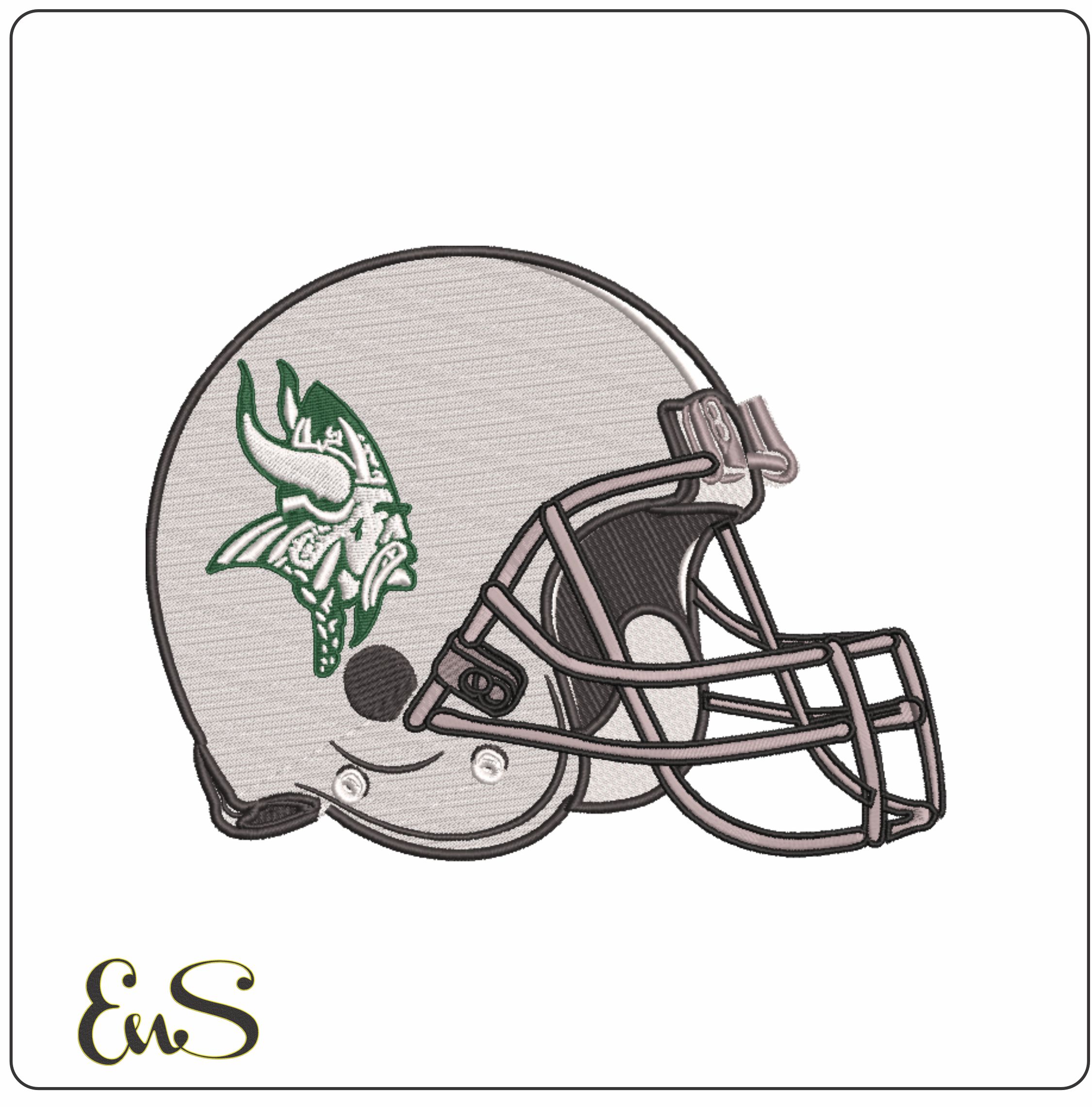 Af Helmet Portland State Vikings 1988 To 1996 Portland State University