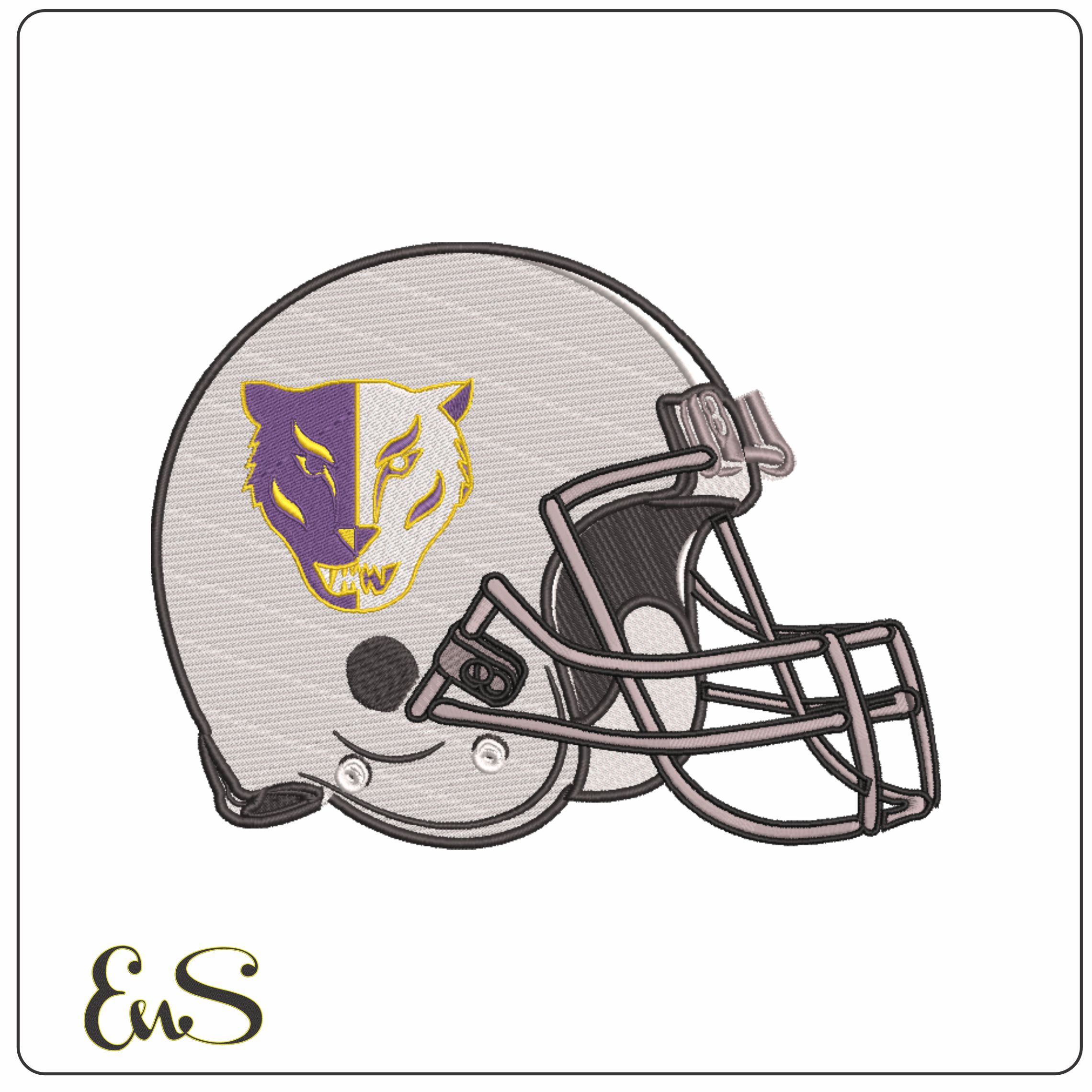 Af Helmet Prairie View Am Panthers Face 1991 To 1997 Prairie View Am University