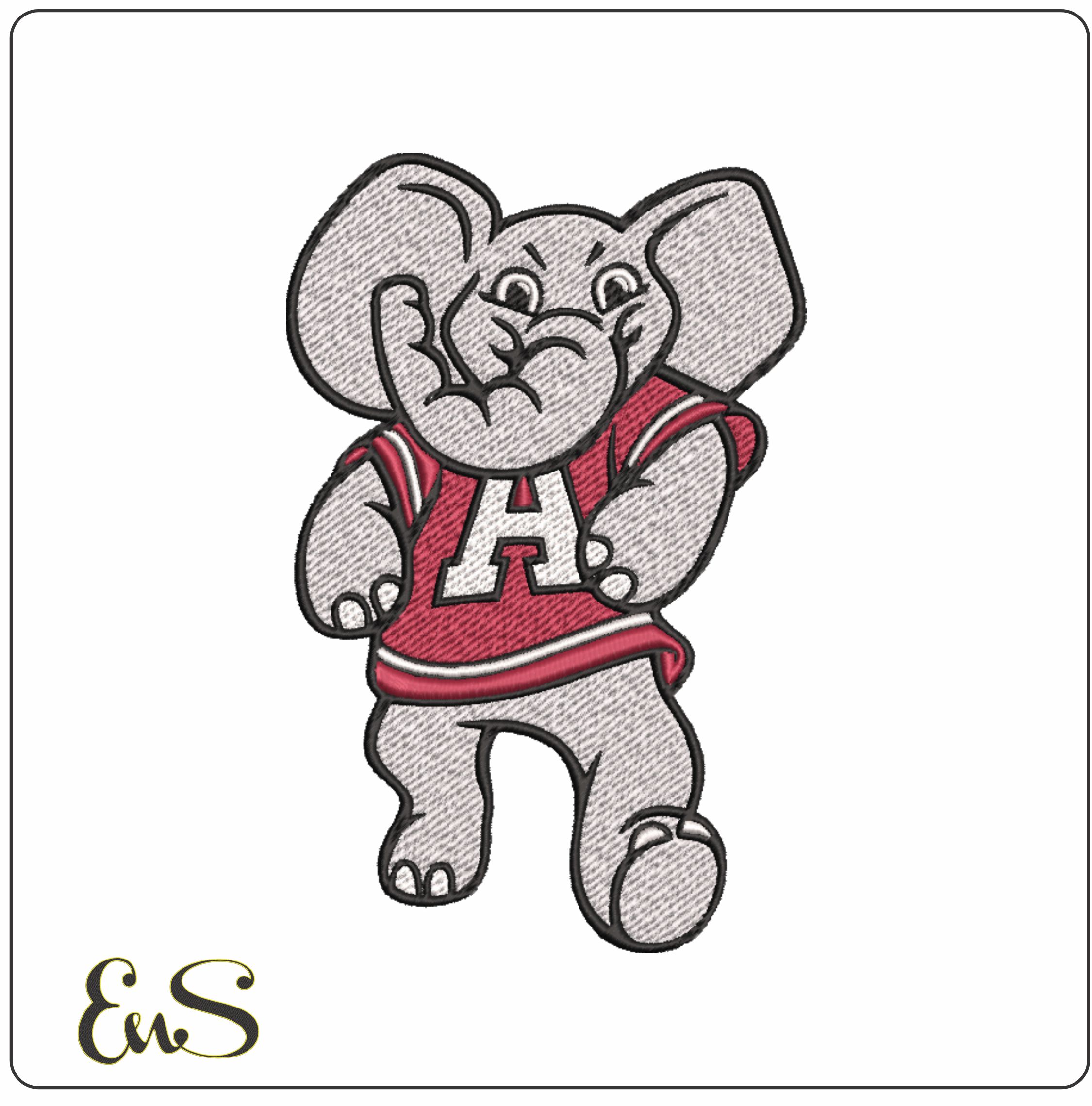 Alabama Elephant Cartoon