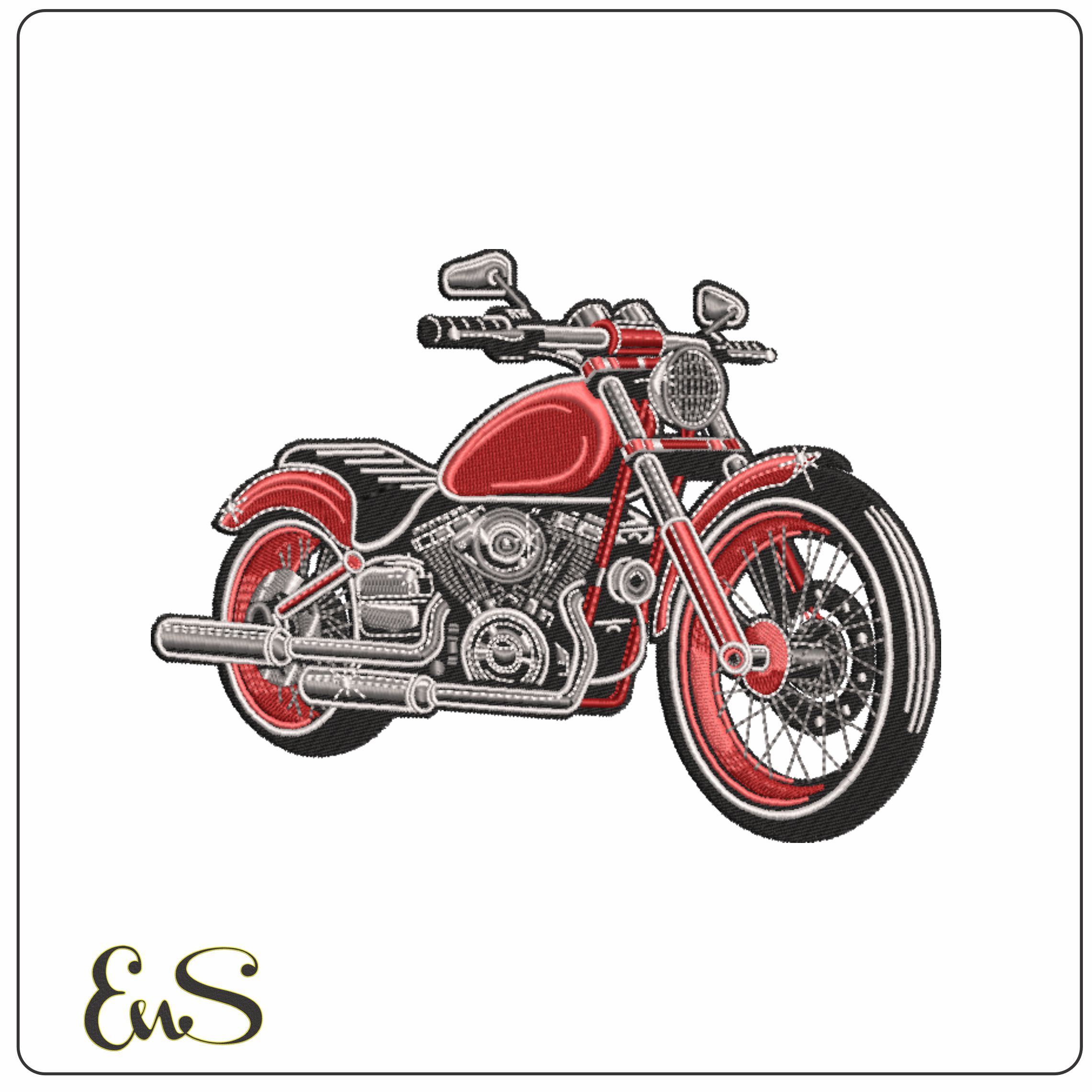 Classic Easy Rider Motor Bike