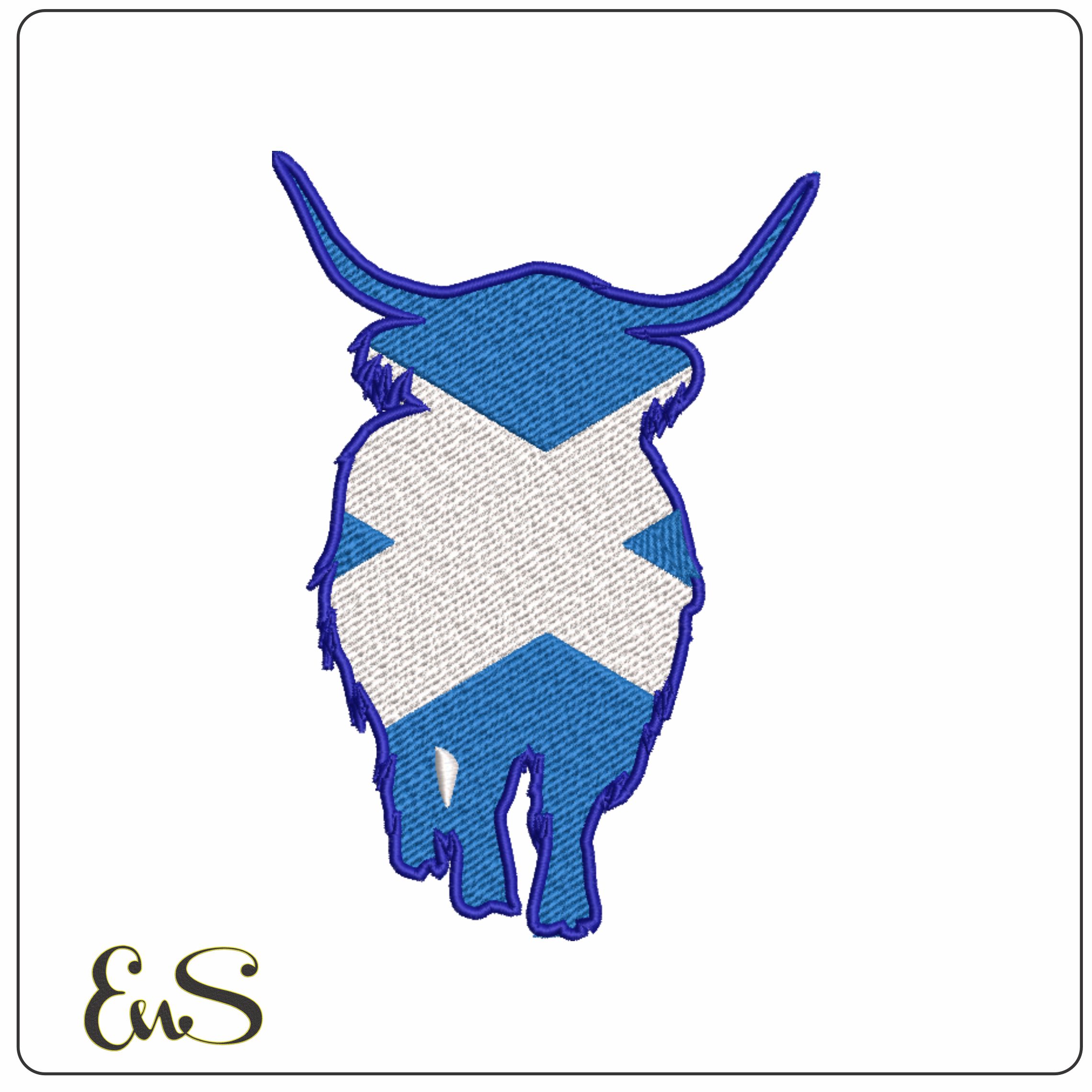 Coo Scotland Flag